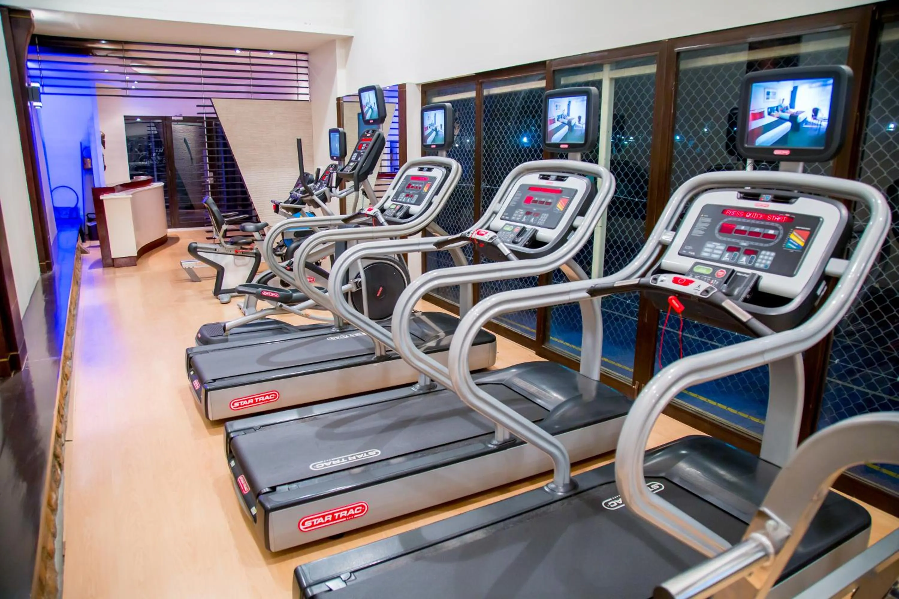 Fitness centre/facilities in Lamana Hotel