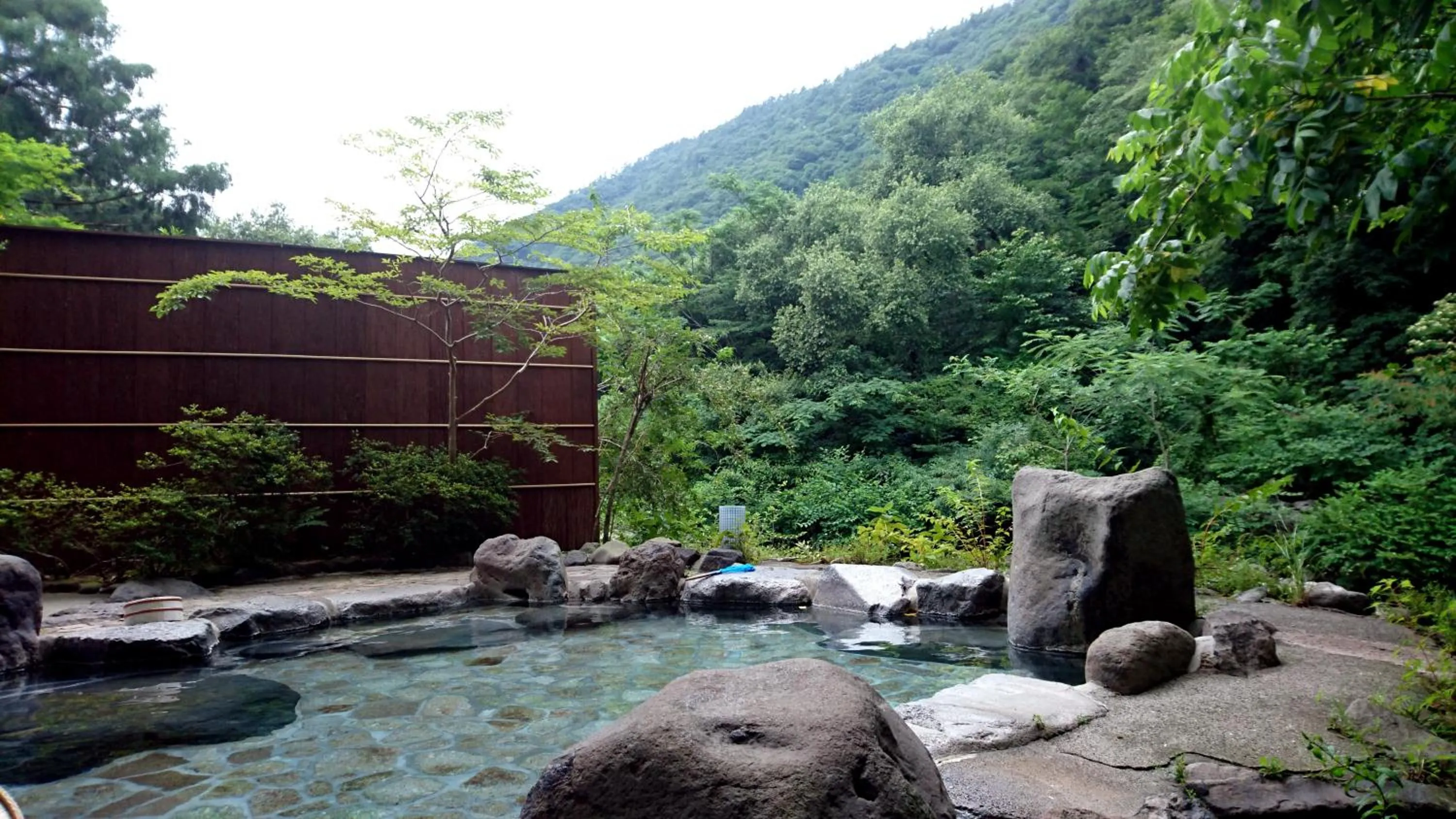 Open Air Bath, Natural Landscape in Ryokan Kijitei Hoeiso