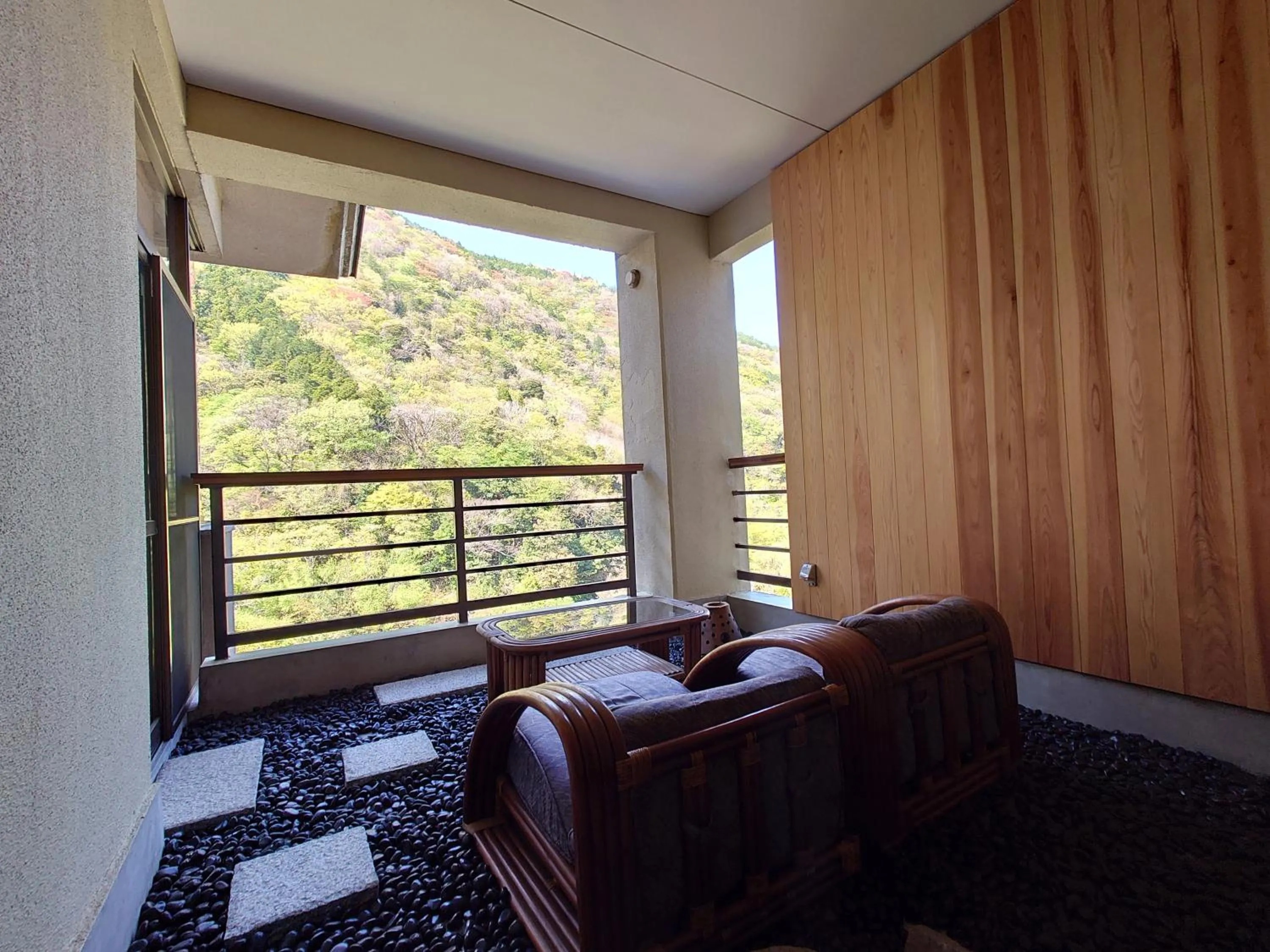 Balcony/Terrace, Seating Area in Ryokan Kijitei Hoeiso