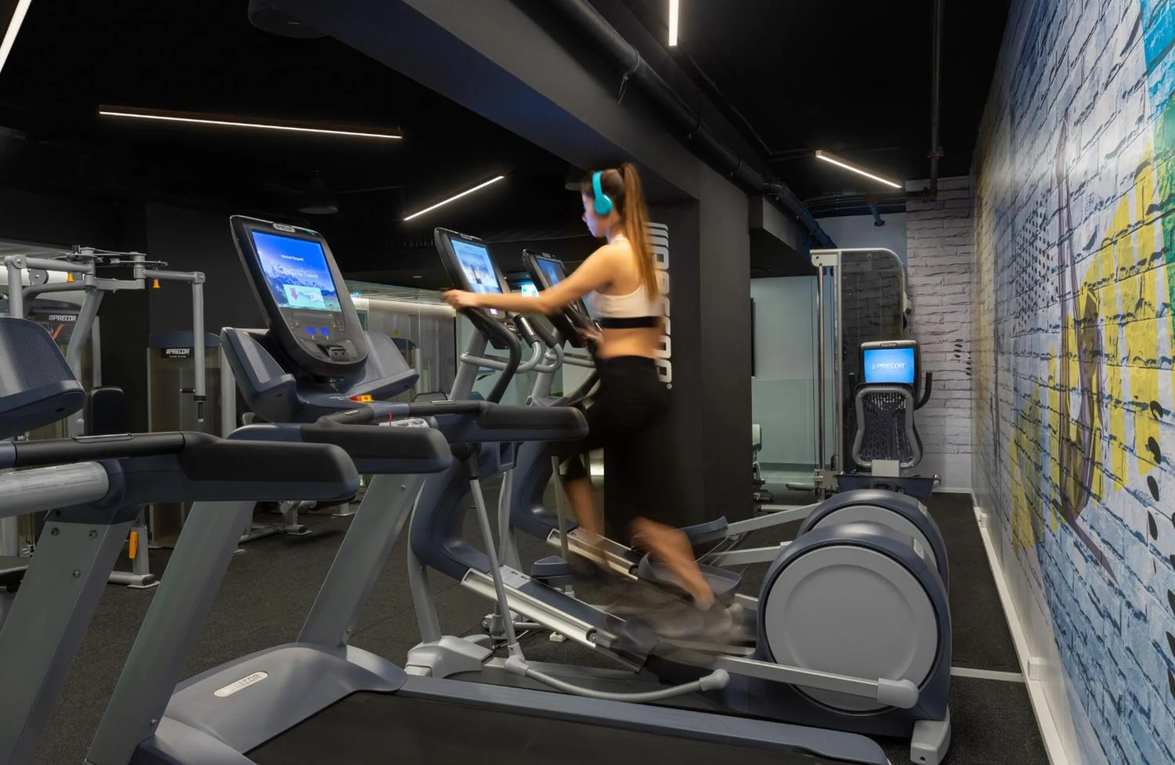 Fitness centre/facilities in Link Hotel & Hub By Dan Hotels