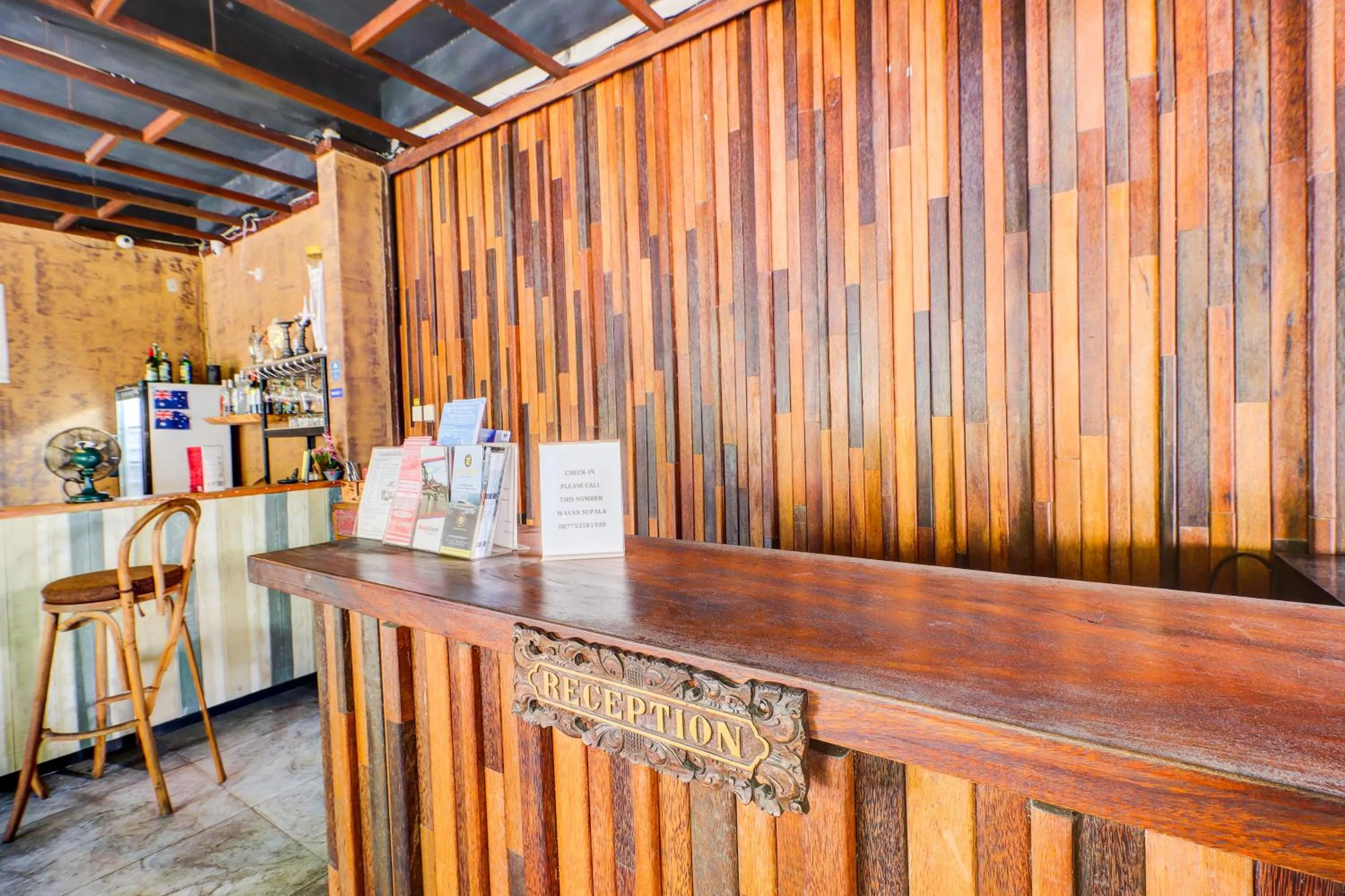 Lobby or reception in Collection O Bali near Sanur Beach formerly Akarsa Kokoro