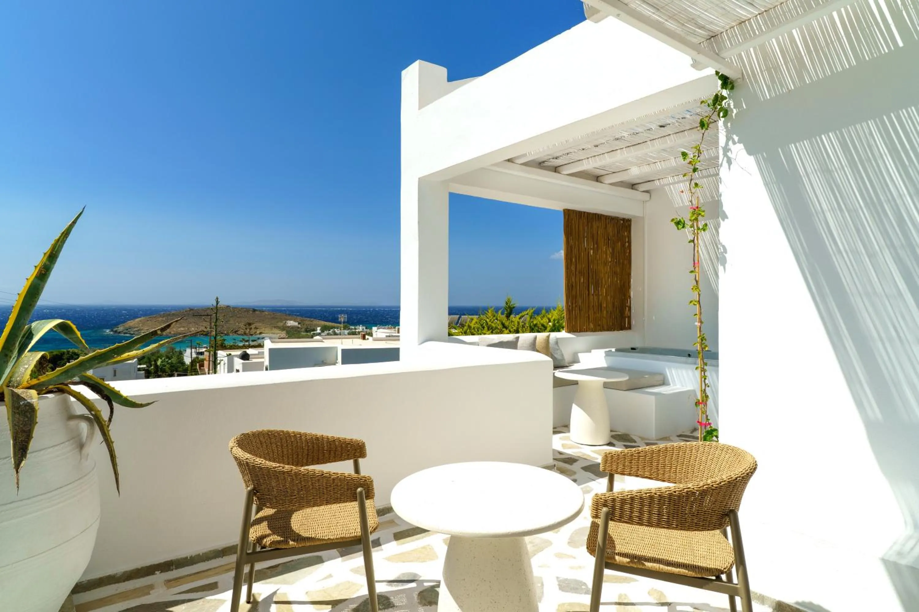 Balcony/Terrace in Mr. and Mrs. White Tinos