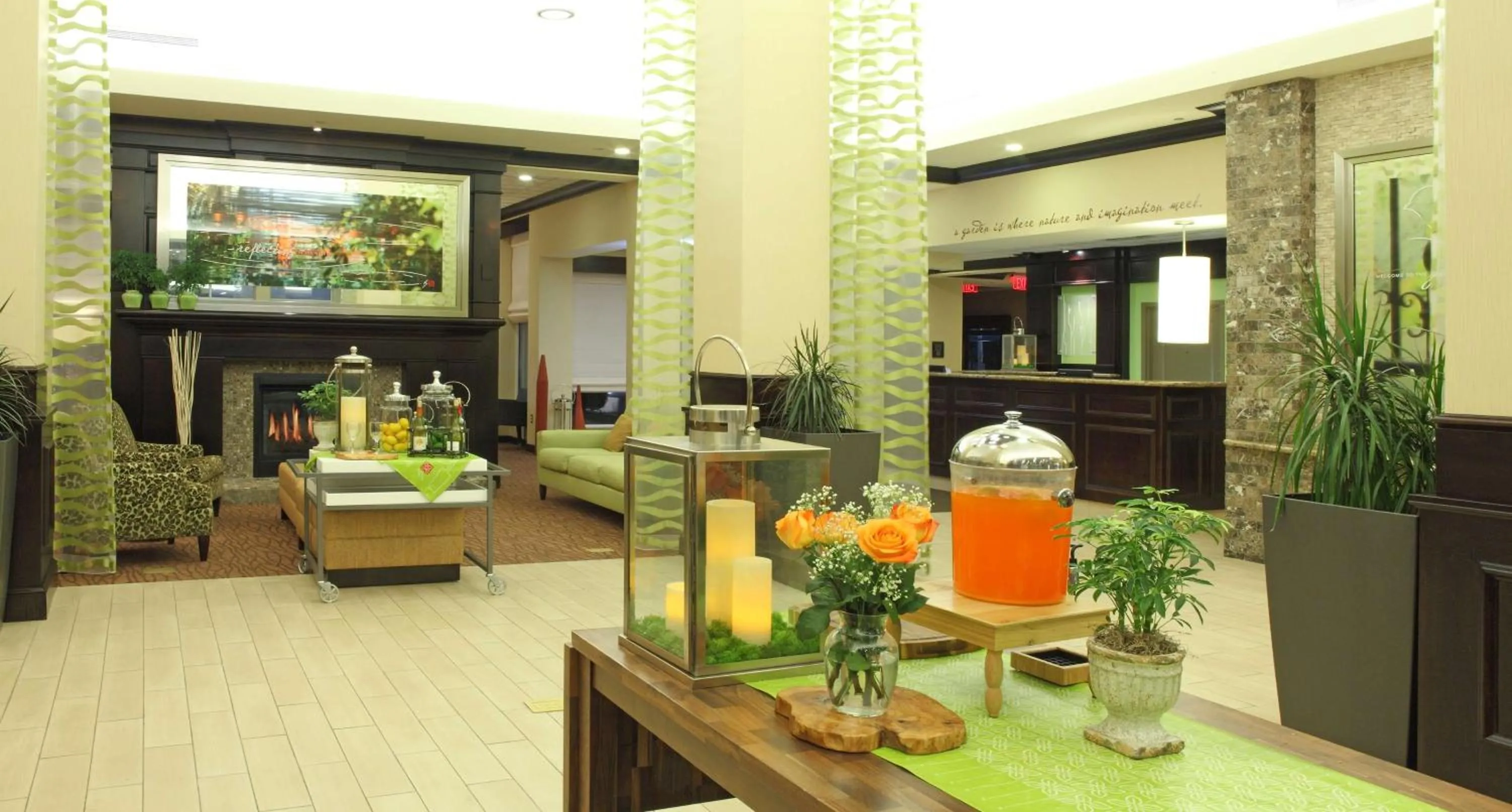 Lobby or reception in Hilton Garden Inn Frederick