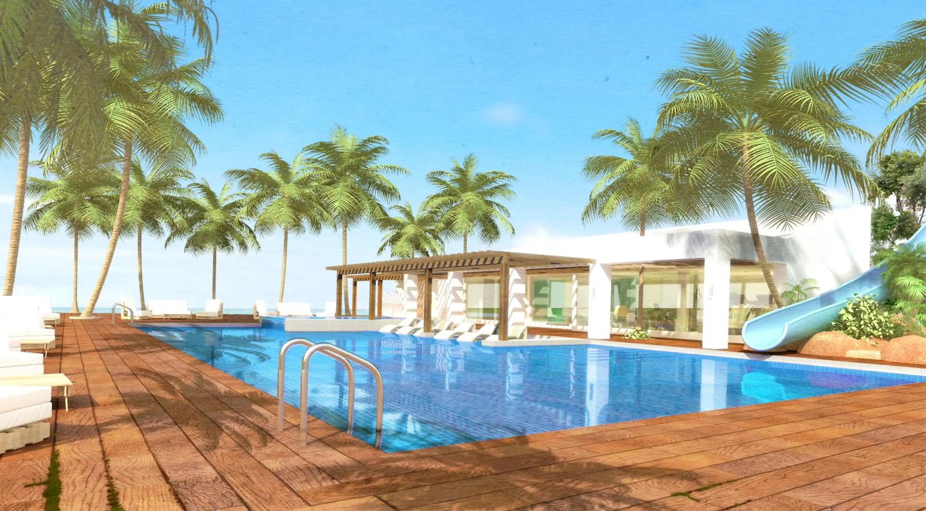 Swimming pool in Mount Sea Resort