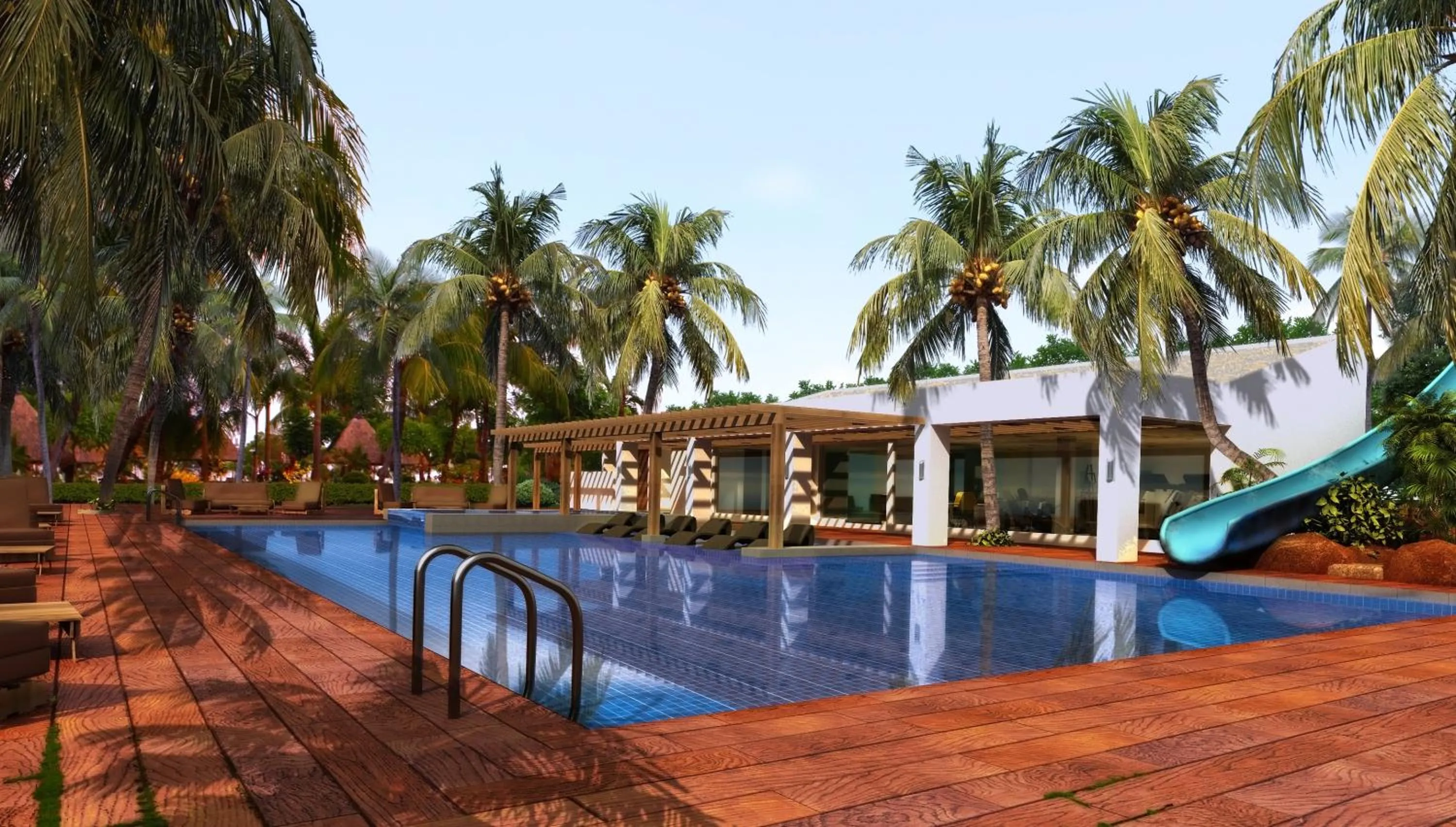 Swimming pool in Mount Sea Resort