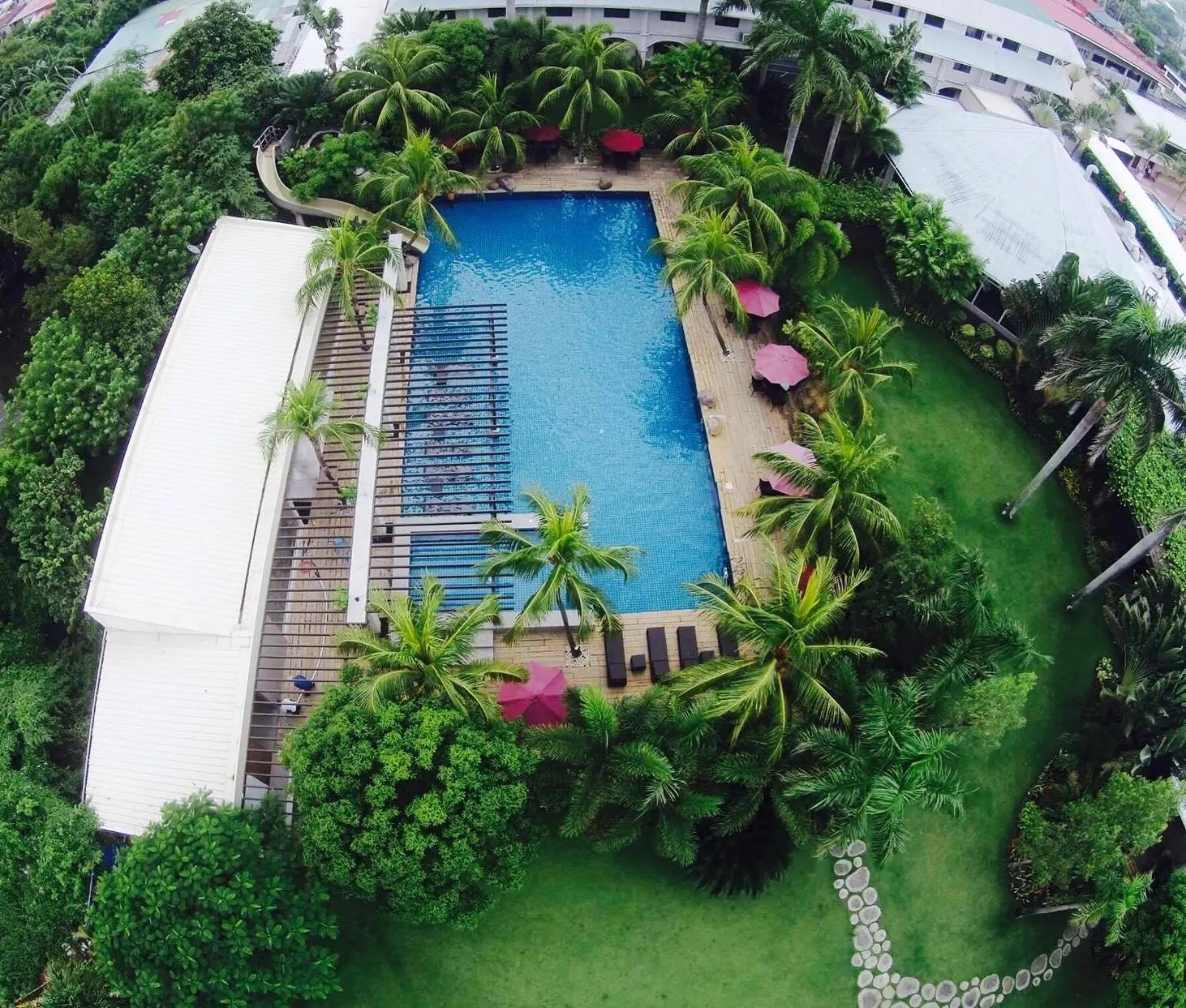 Bird's eye view in Mount Sea Resort