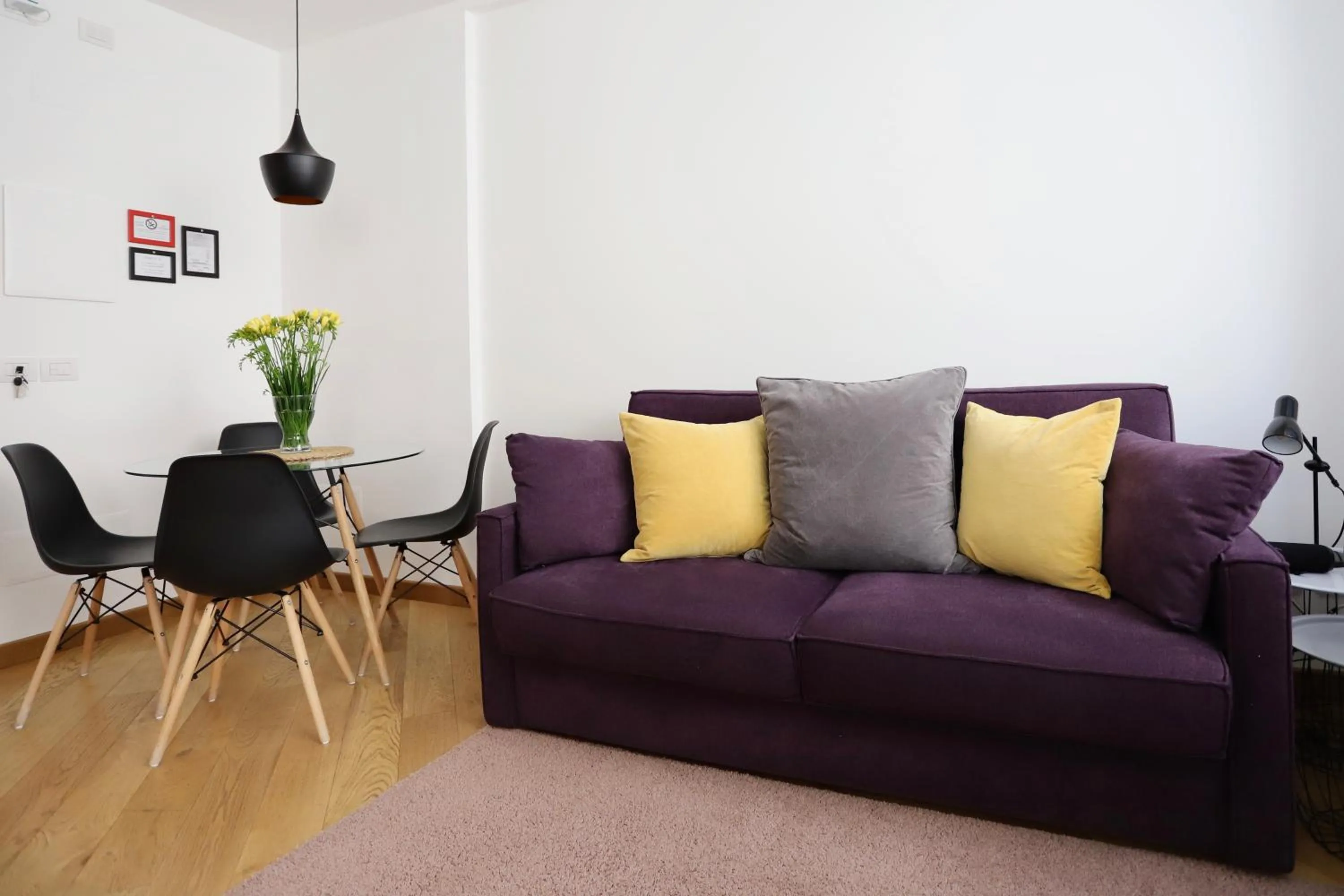 Seating area in Palazzina B - Contemporary Studio