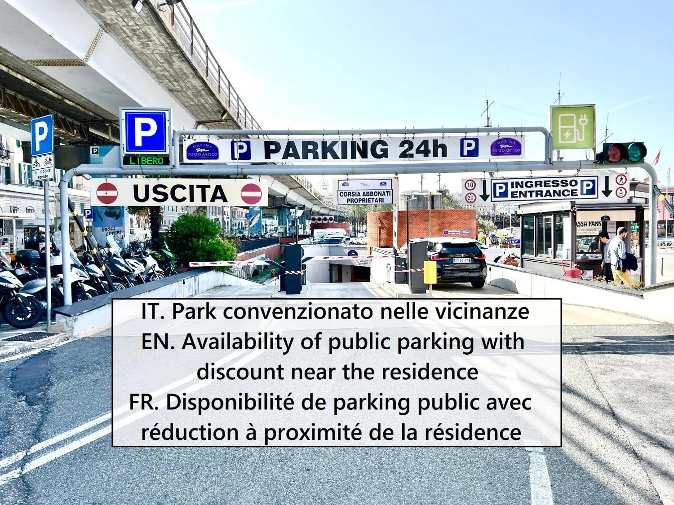 Parking in Palazzina B - Contemporary Studio