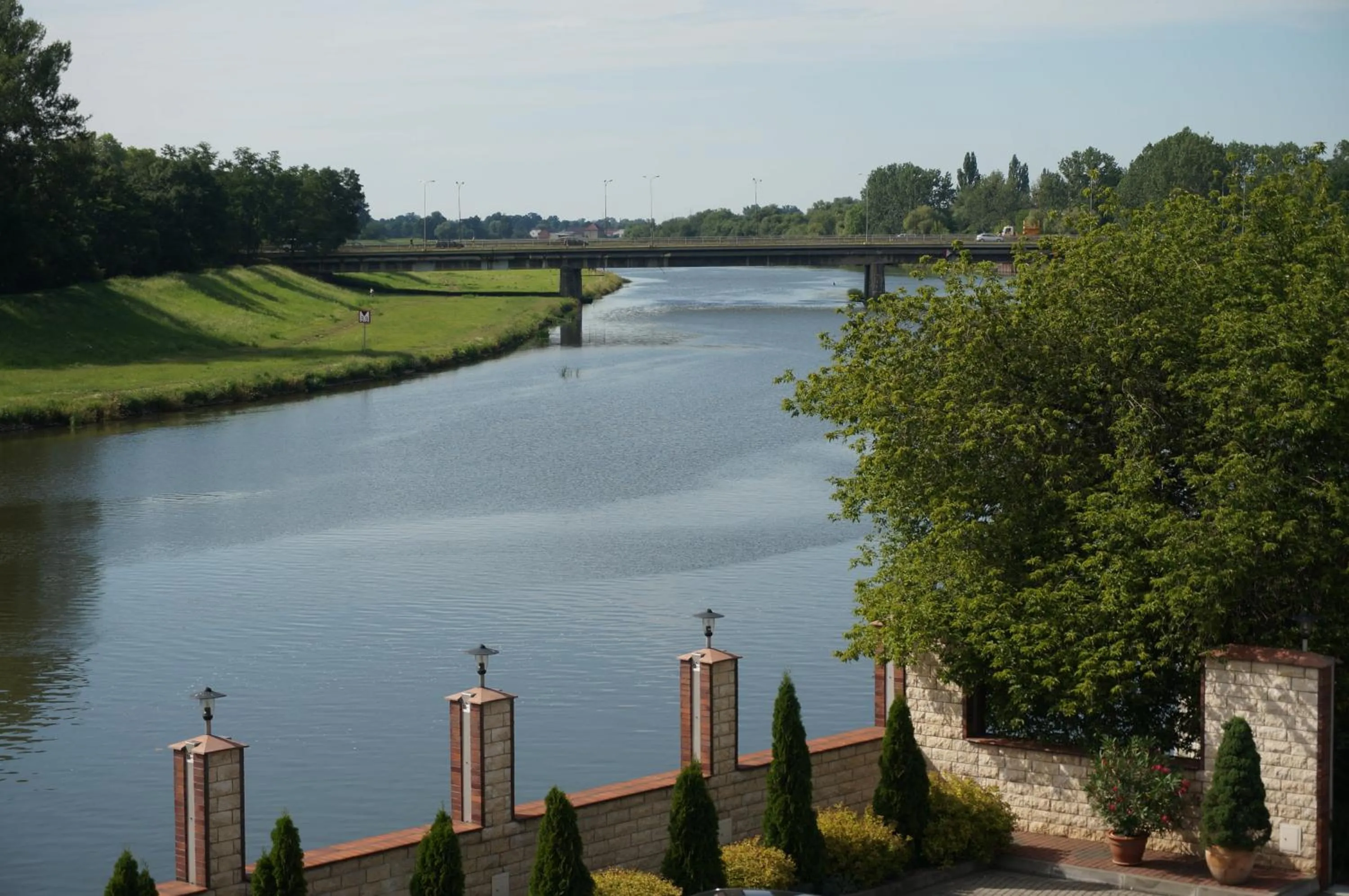 River view in Hotel Piast