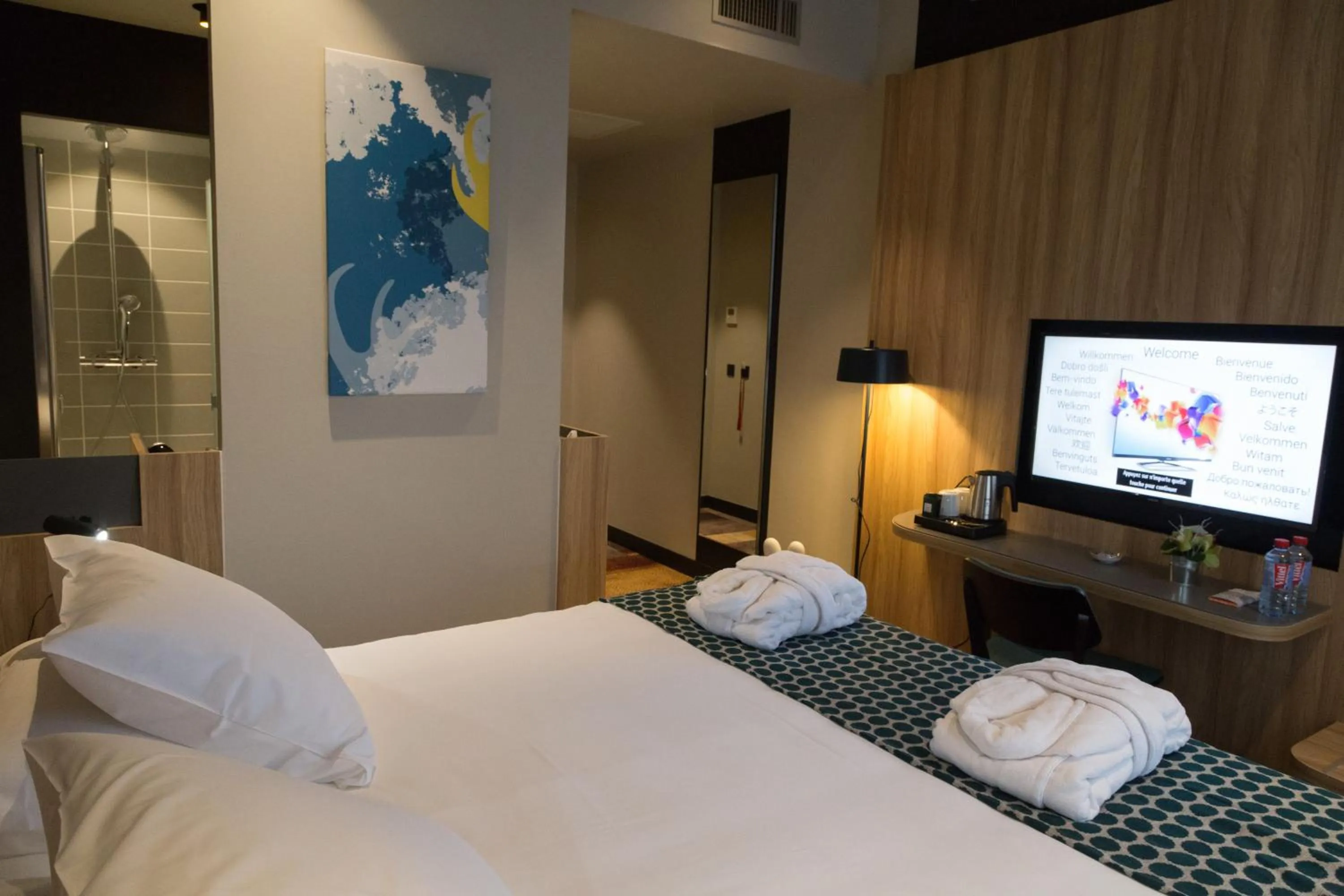 Bed in The Originals Boutique, Hôtel des Sources, Nevers Nord