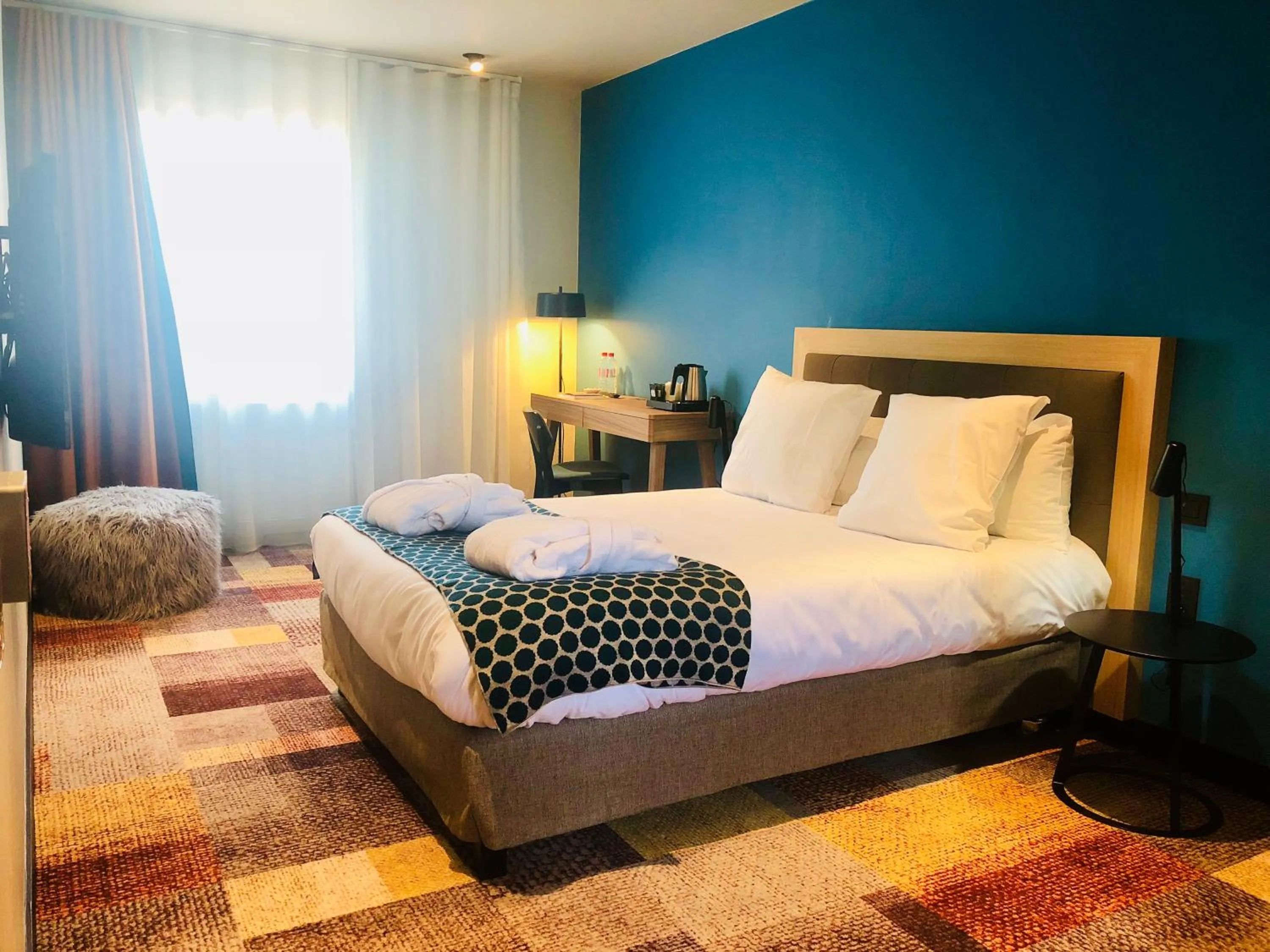 Bed in The Originals Boutique, Hôtel des Sources, Nevers Nord