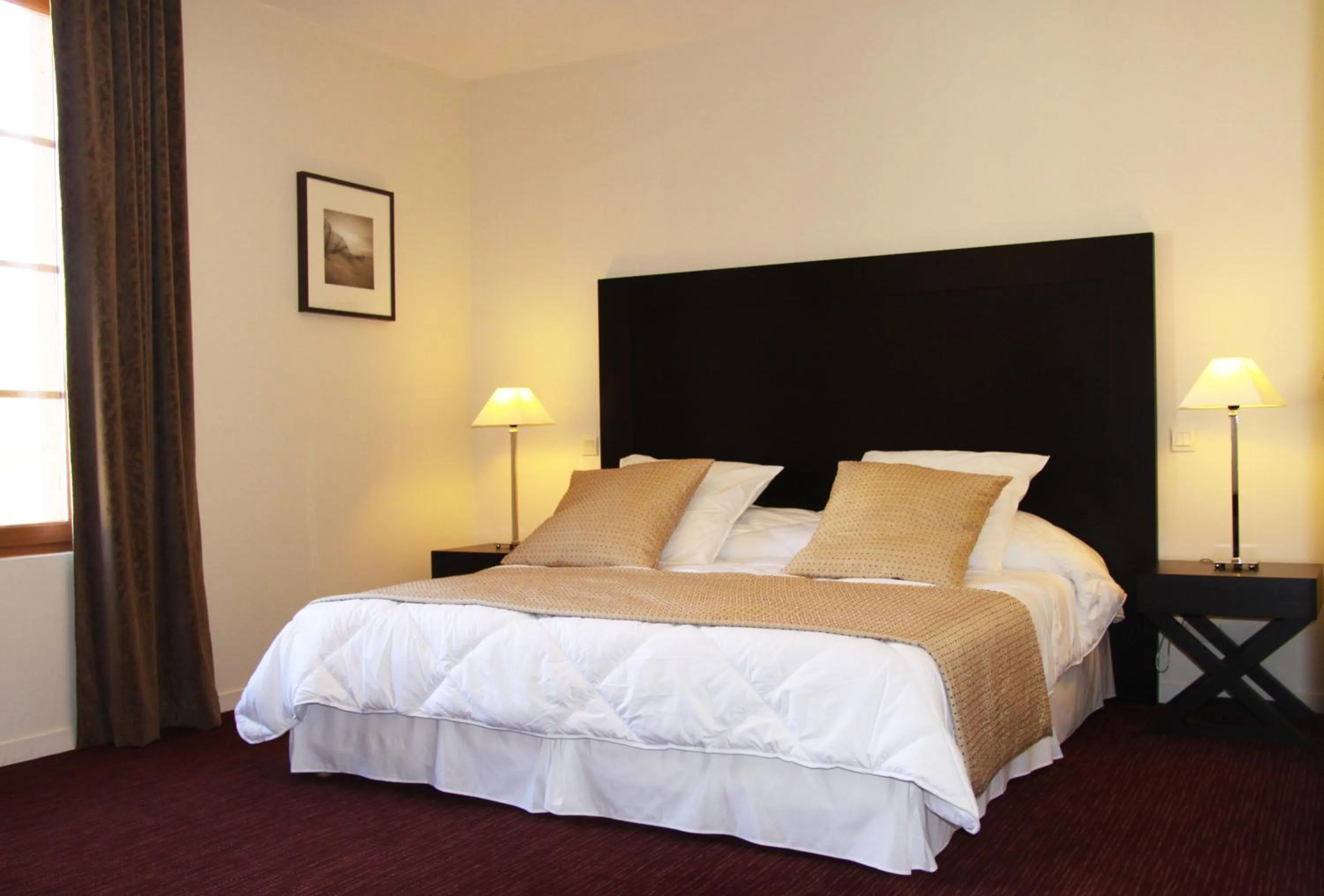 Photo of the whole room, Bed in Hôtel Burgevin