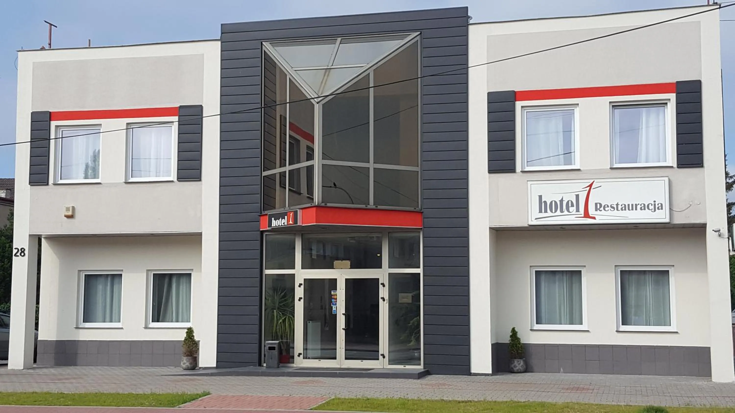 Facade/entrance in Hotel 1