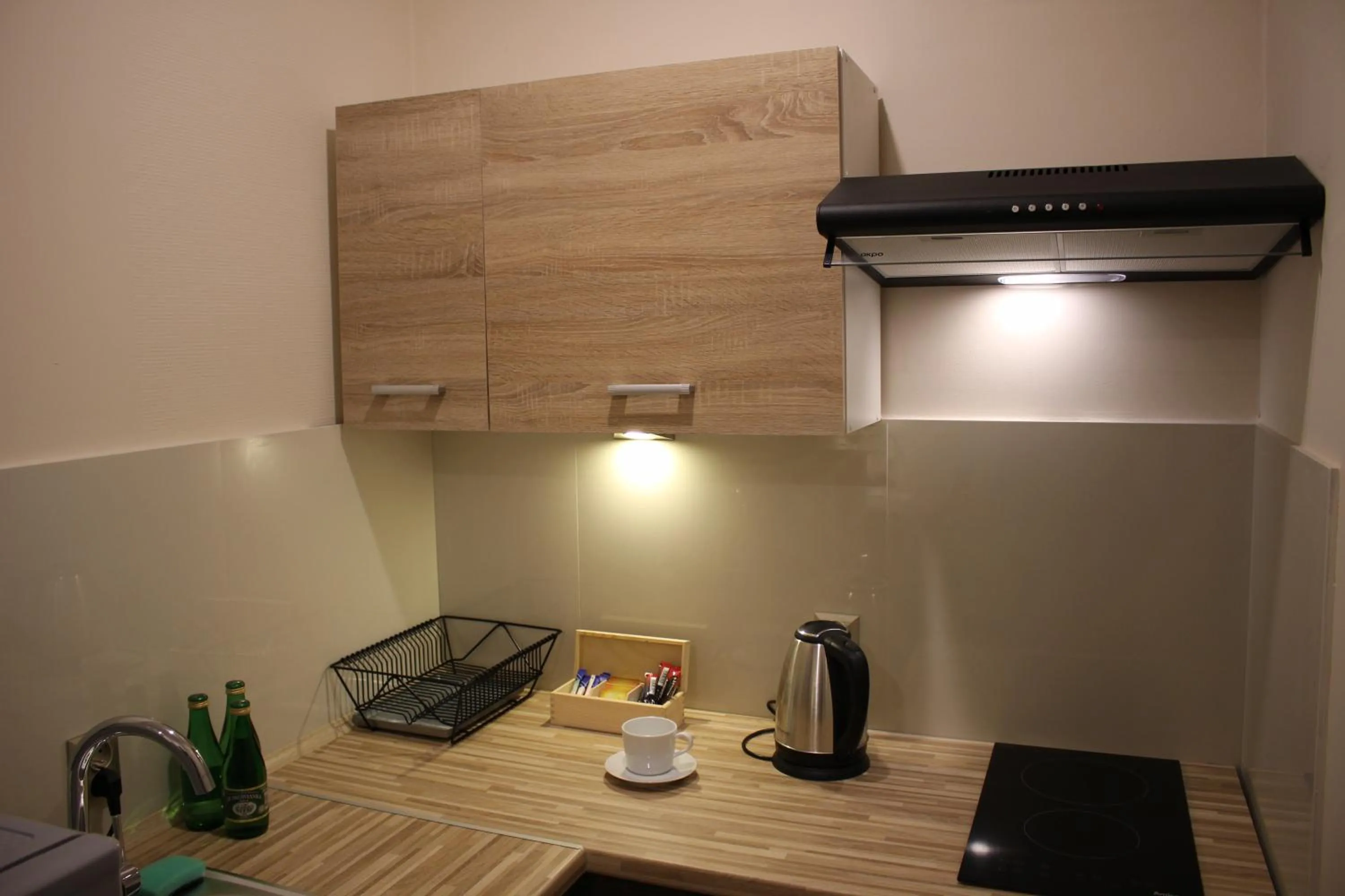Kitchen or kitchenette in Hotel 1