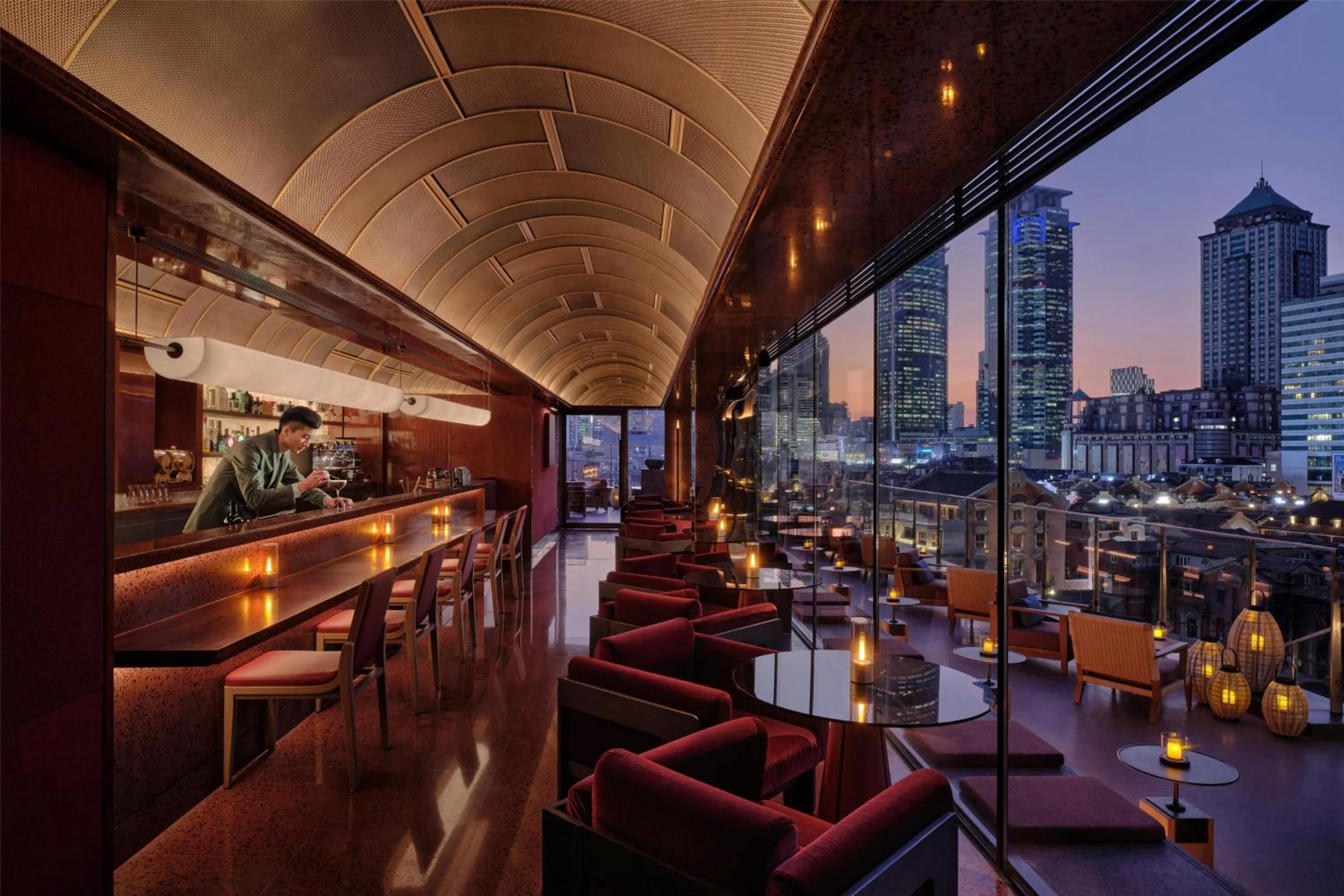 Lounge or bar in Alila Shanghai