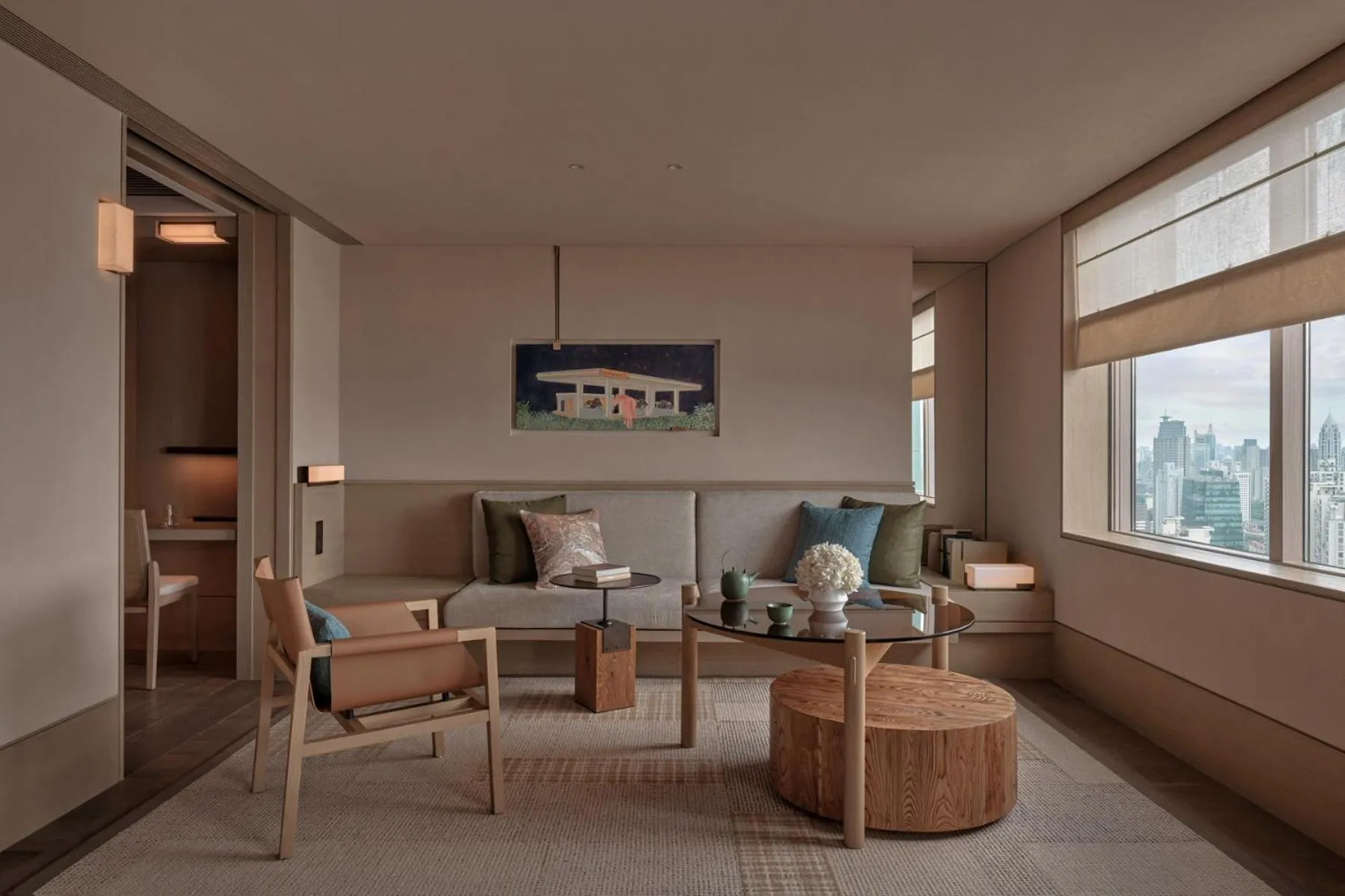 Living room in Alila Shanghai