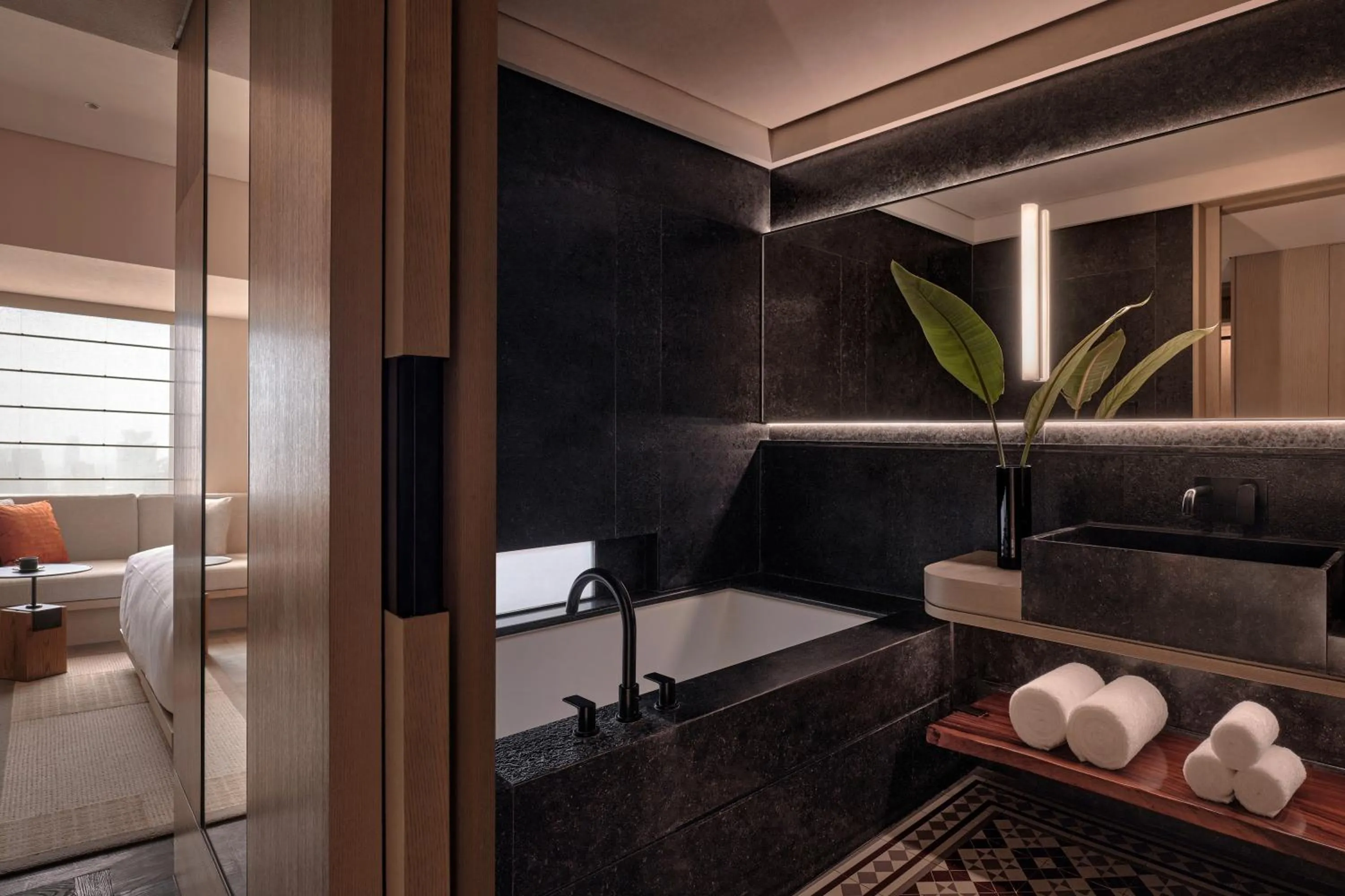 Bathroom in Alila Shanghai