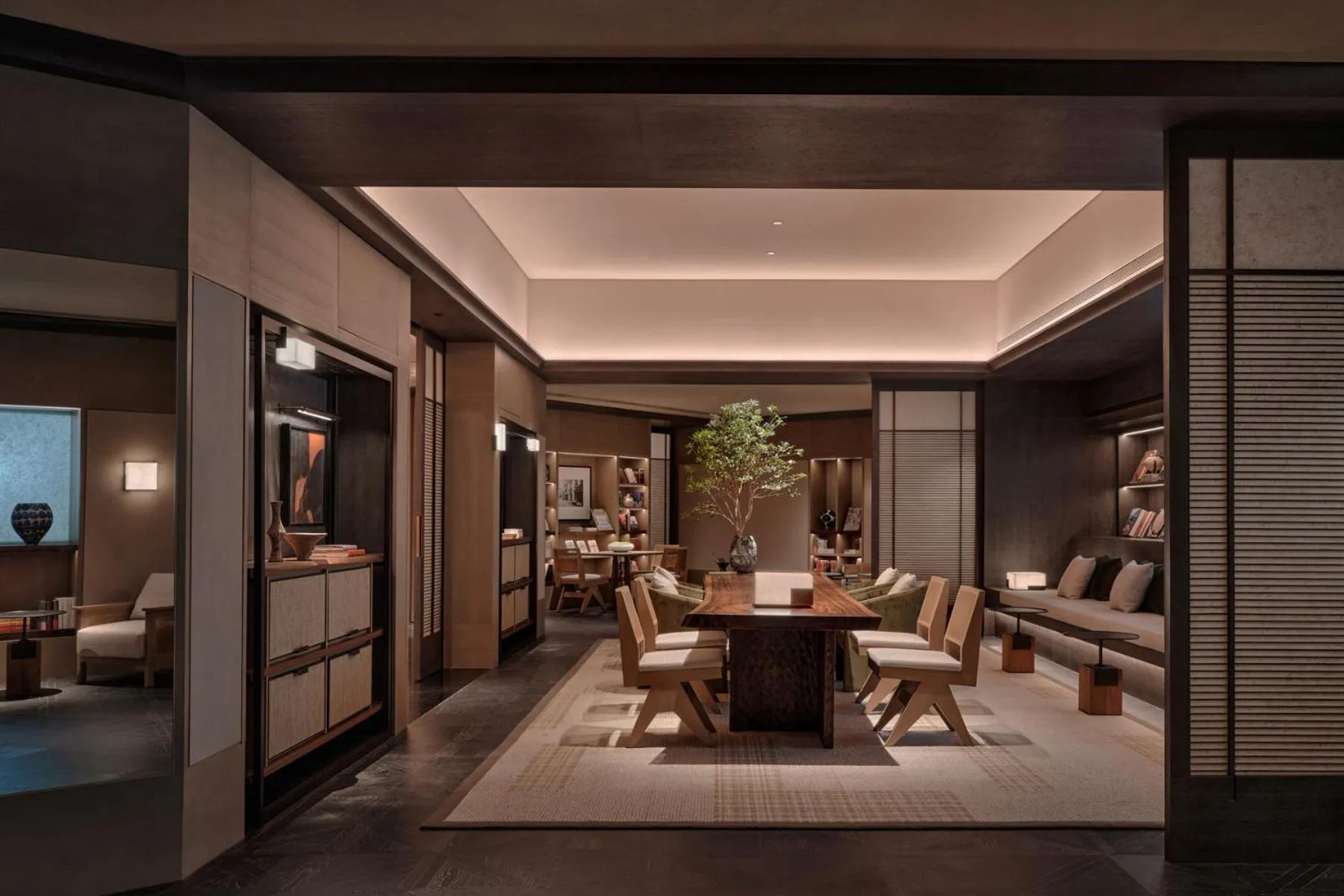 Seating area in Alila Shanghai