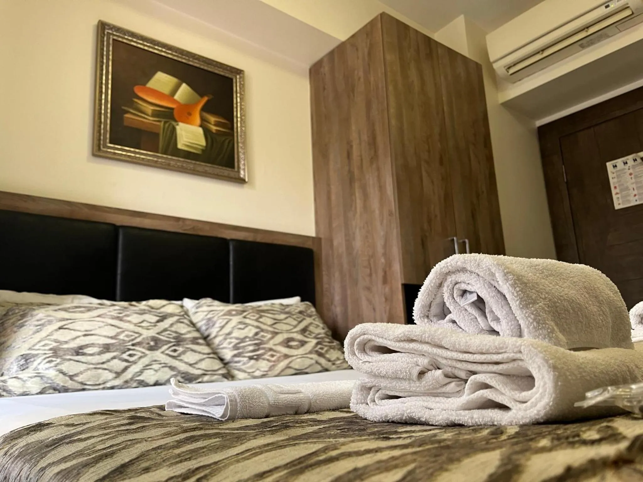 Bed in Pandora Hotel