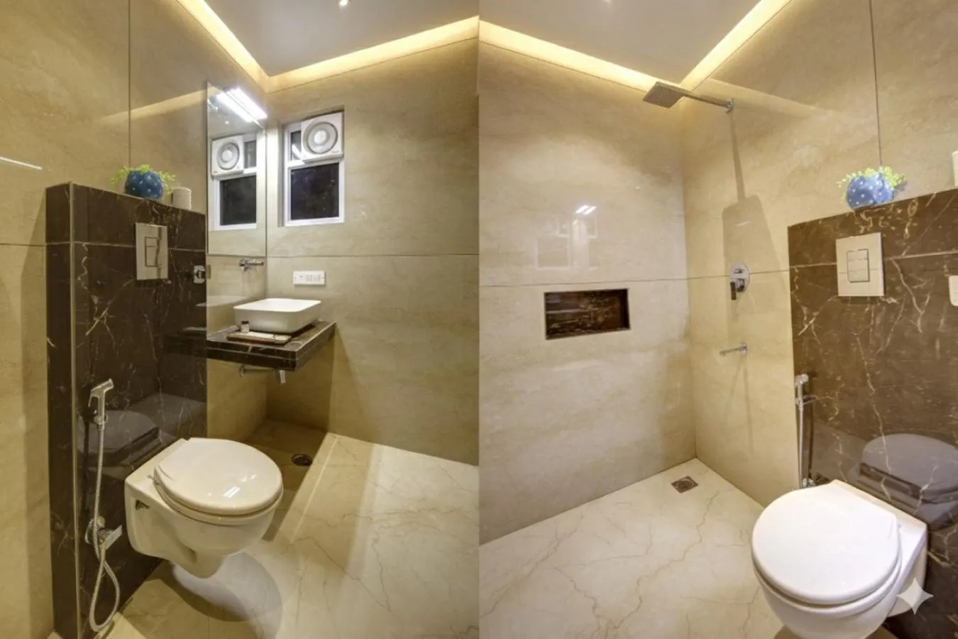 Bathroom in Hotel International Inn - Near Delhi Airport