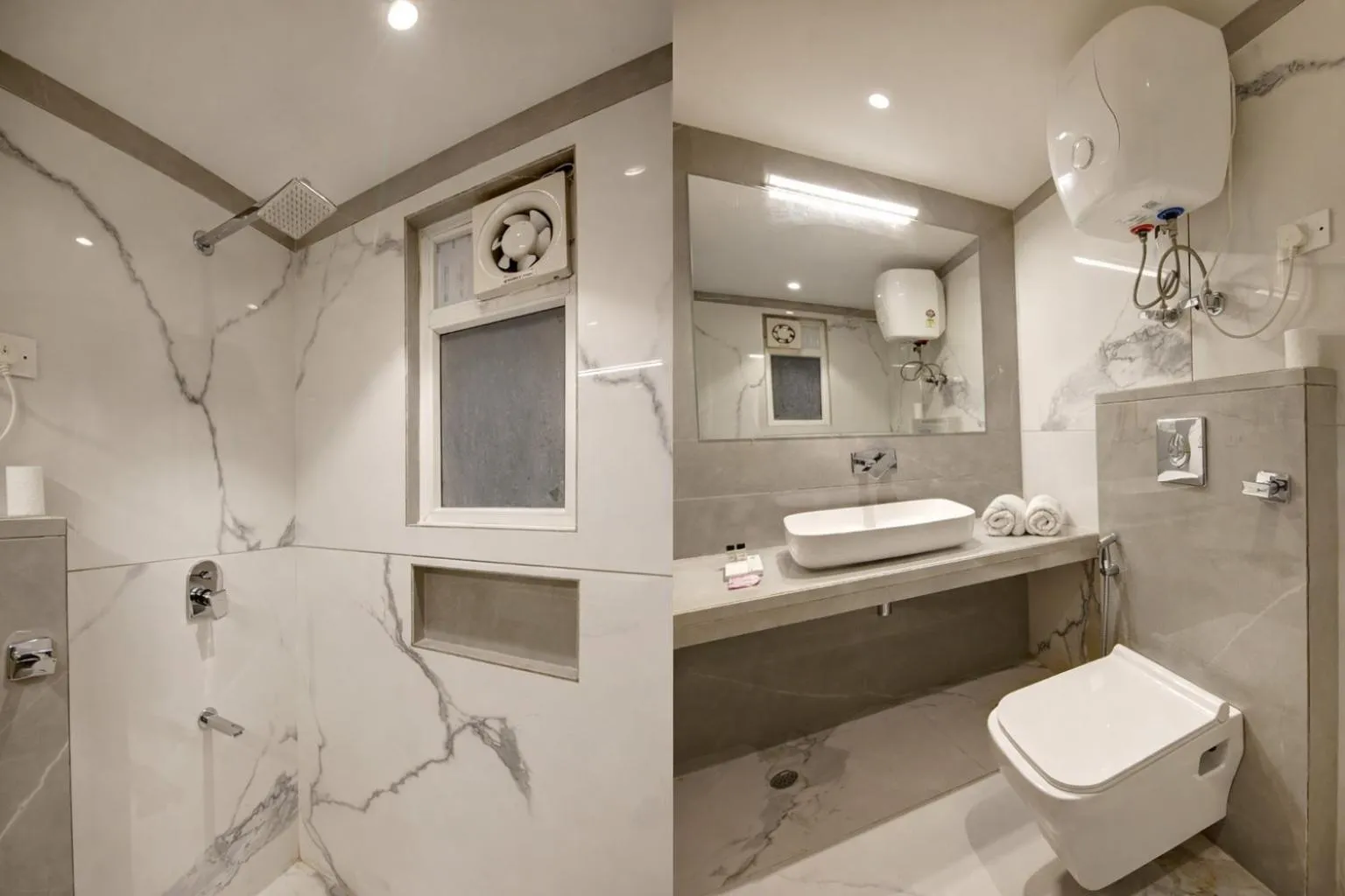 Bathroom in Hotel International Inn - Near Delhi Airport