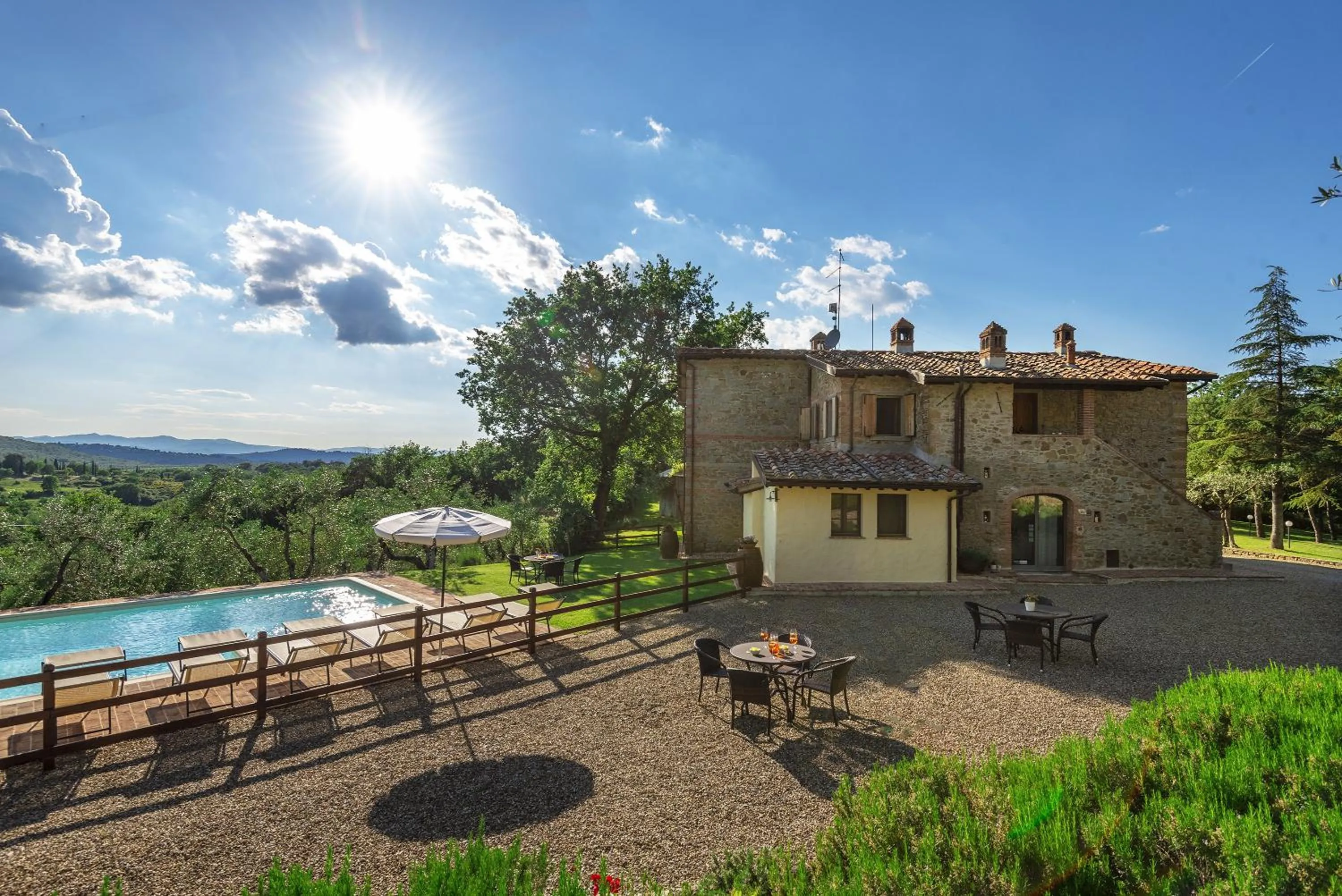 Property building in B&B Country House Poggio Del Drago