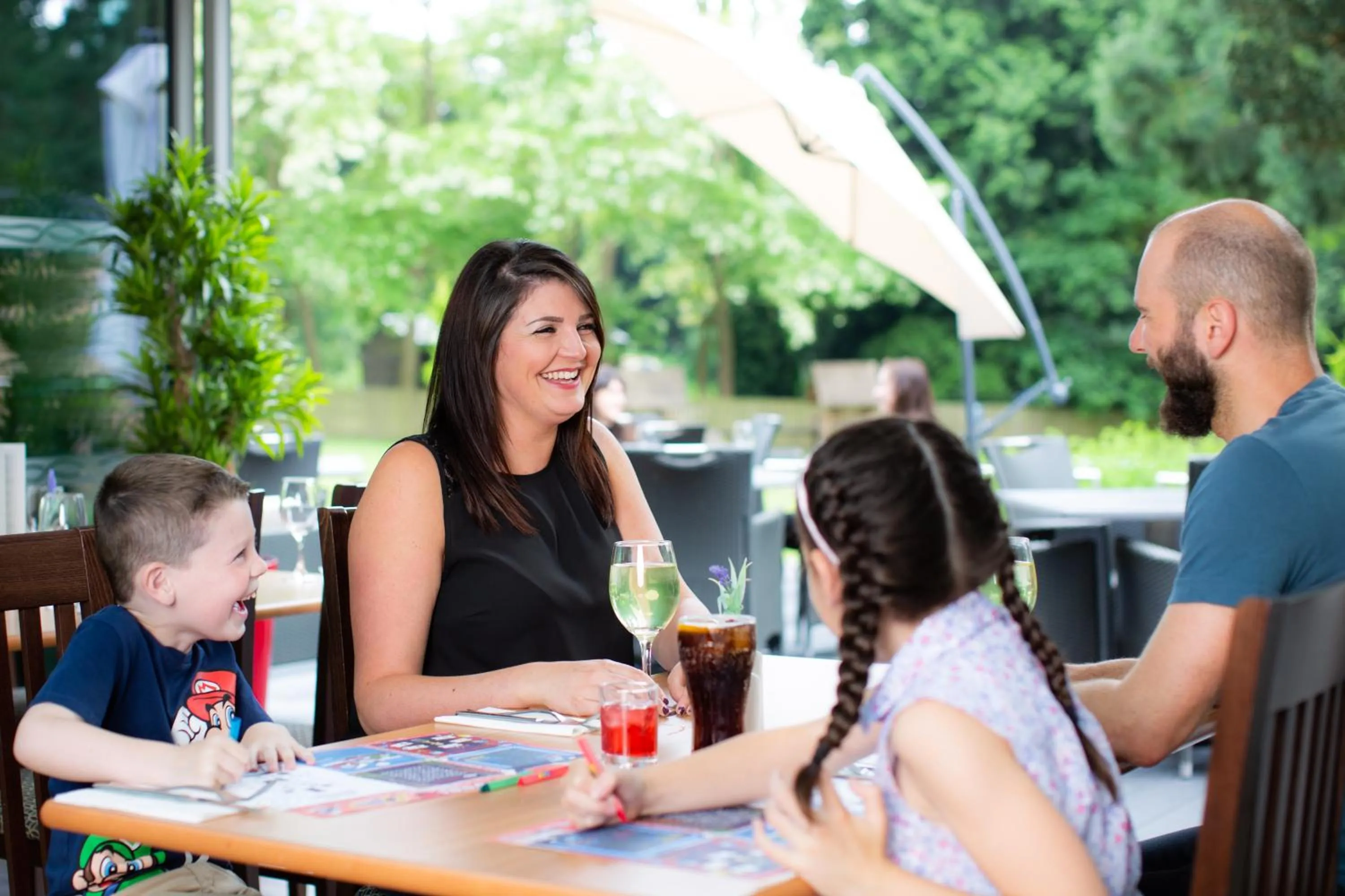 Dinner in Drayton Manor Hotel