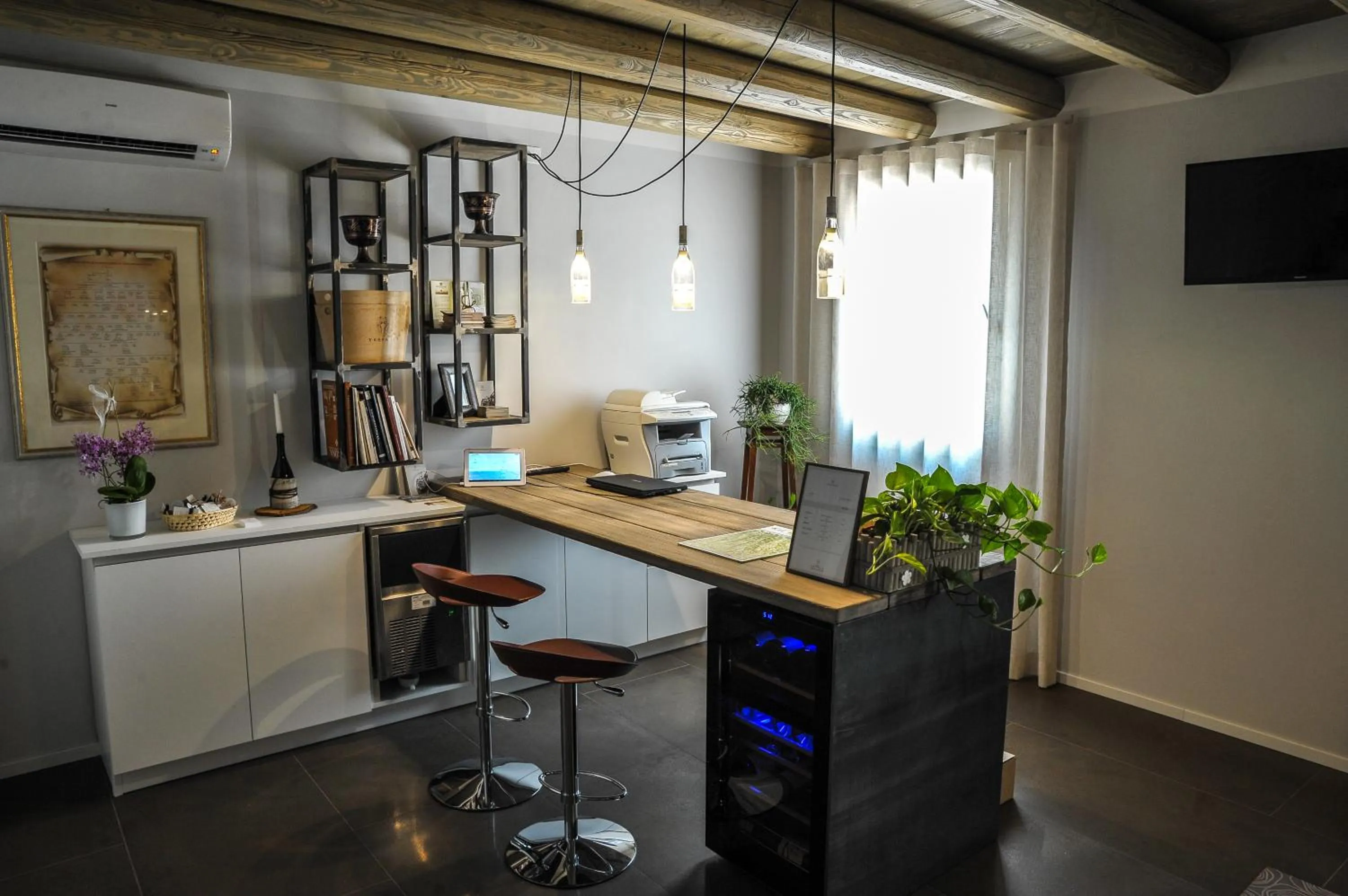 Lobby or reception in Corte Grisela Wine&Relax