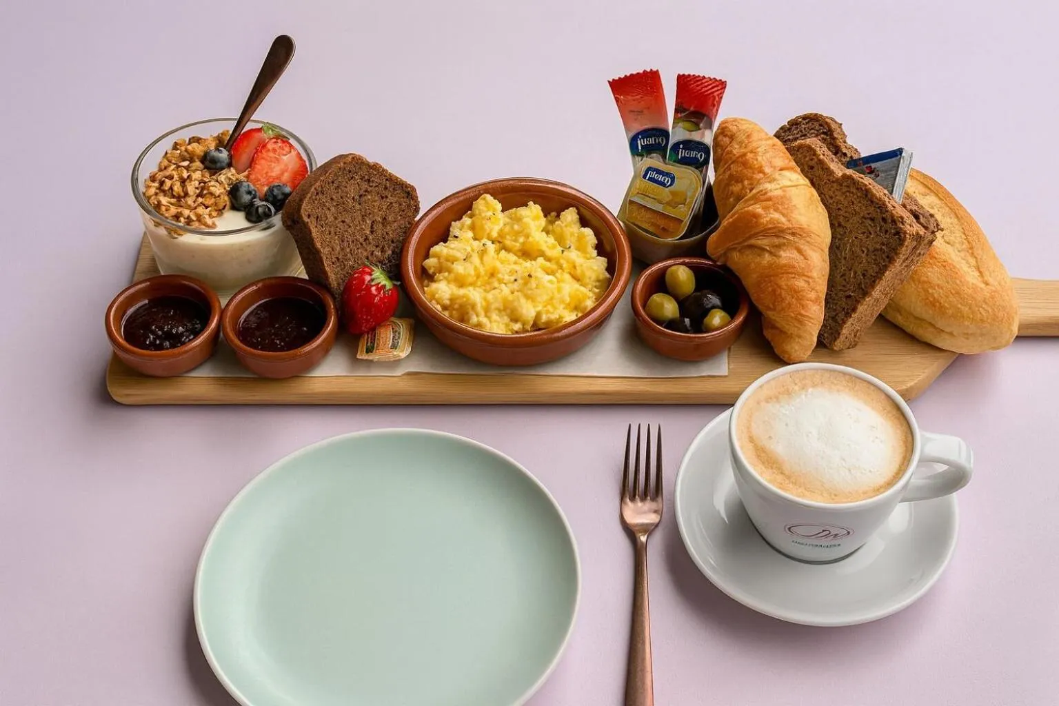 Breakfast in easyHotel The Hague Scheveningen Beach