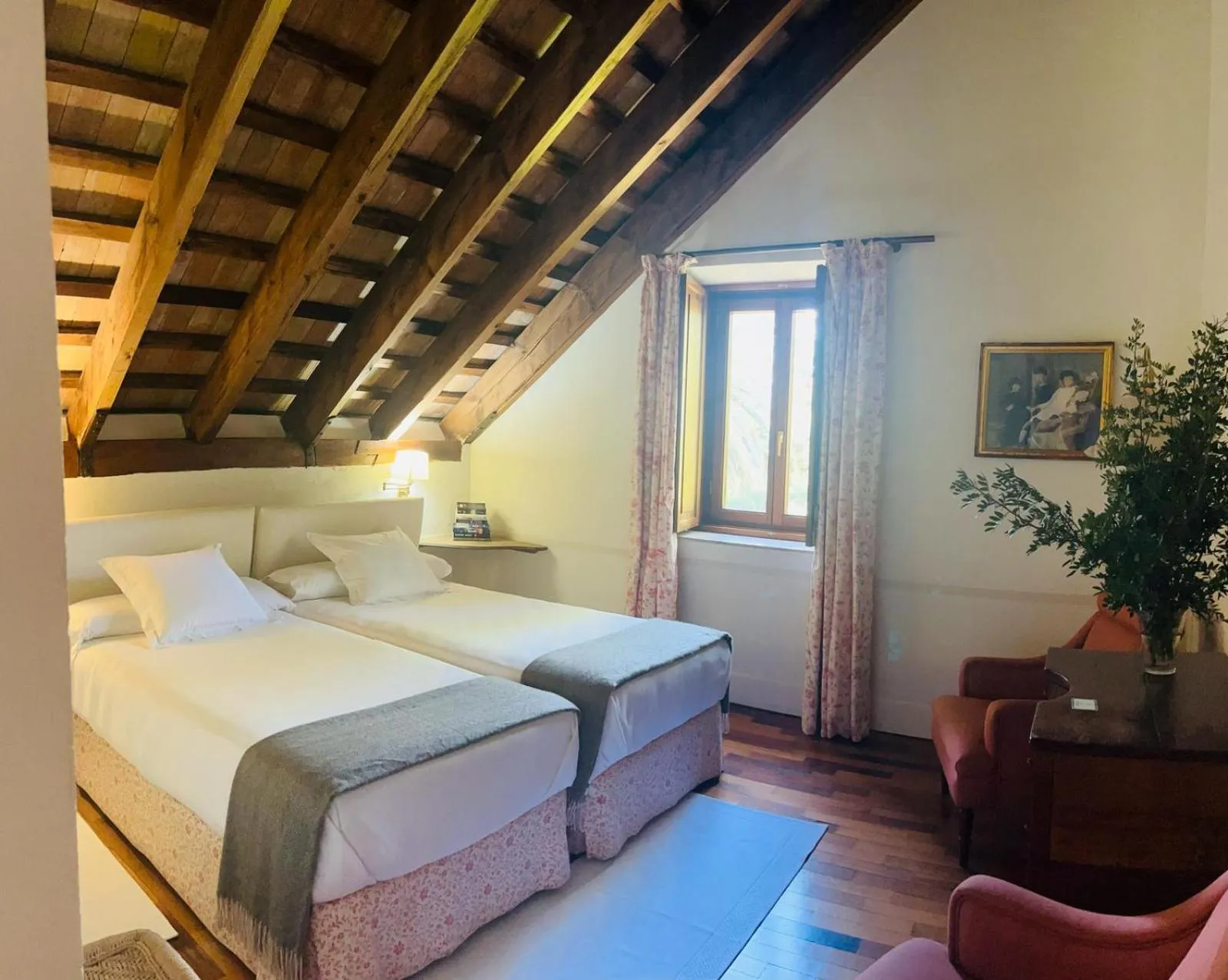 Bedroom, Bed in Casa Viña de Alcántara