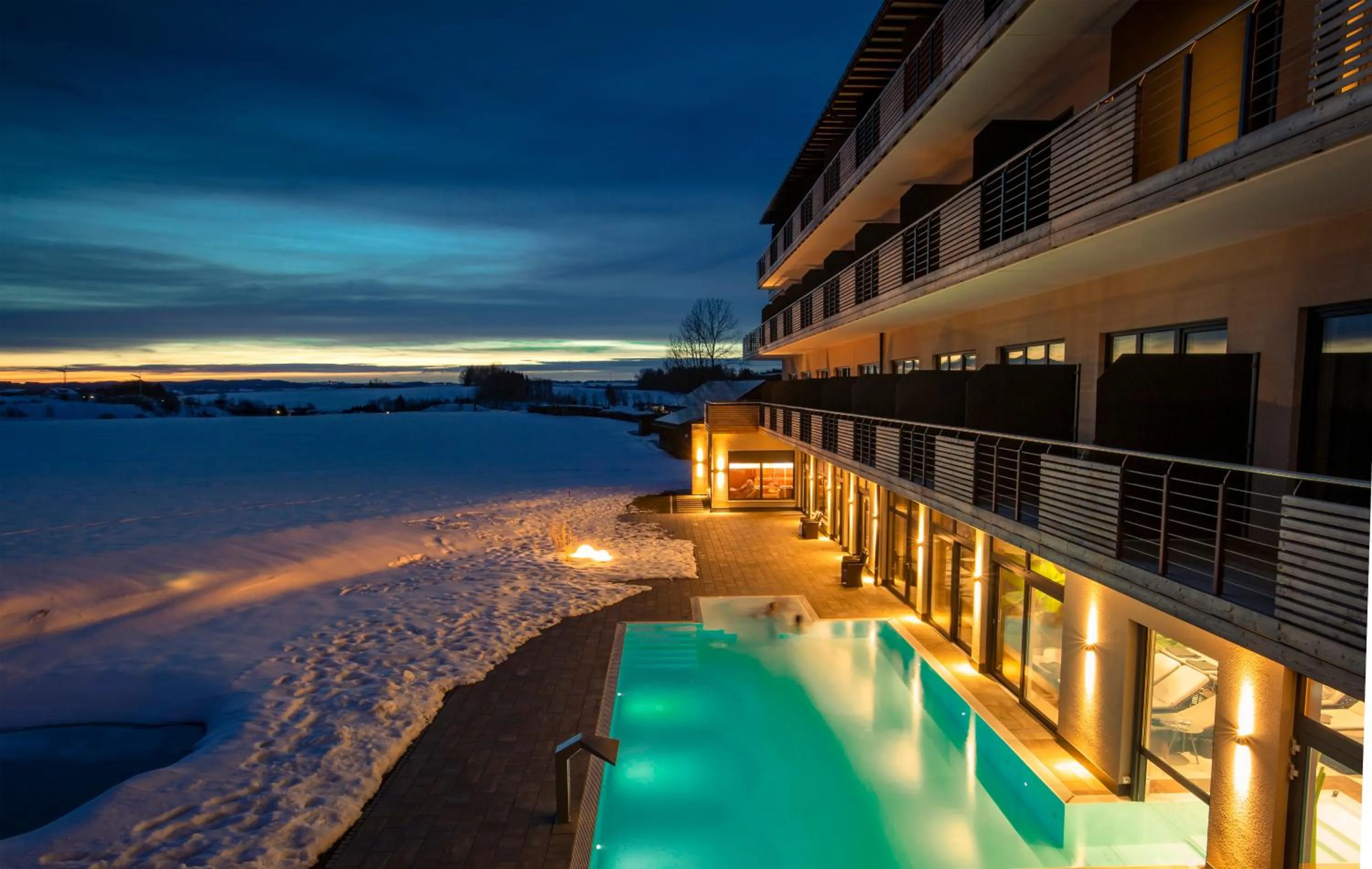 Swimming pool in Das Weitblick Allgäu