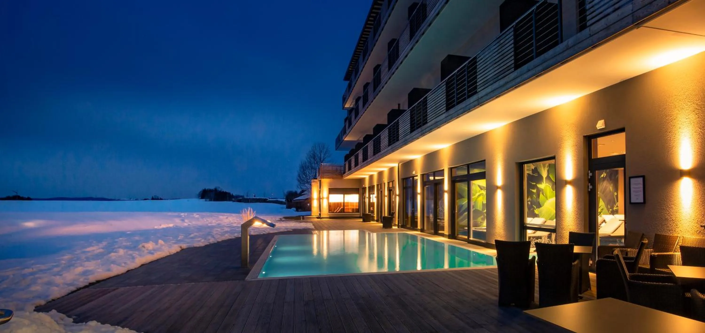 Swimming pool in Das Weitblick Allgäu