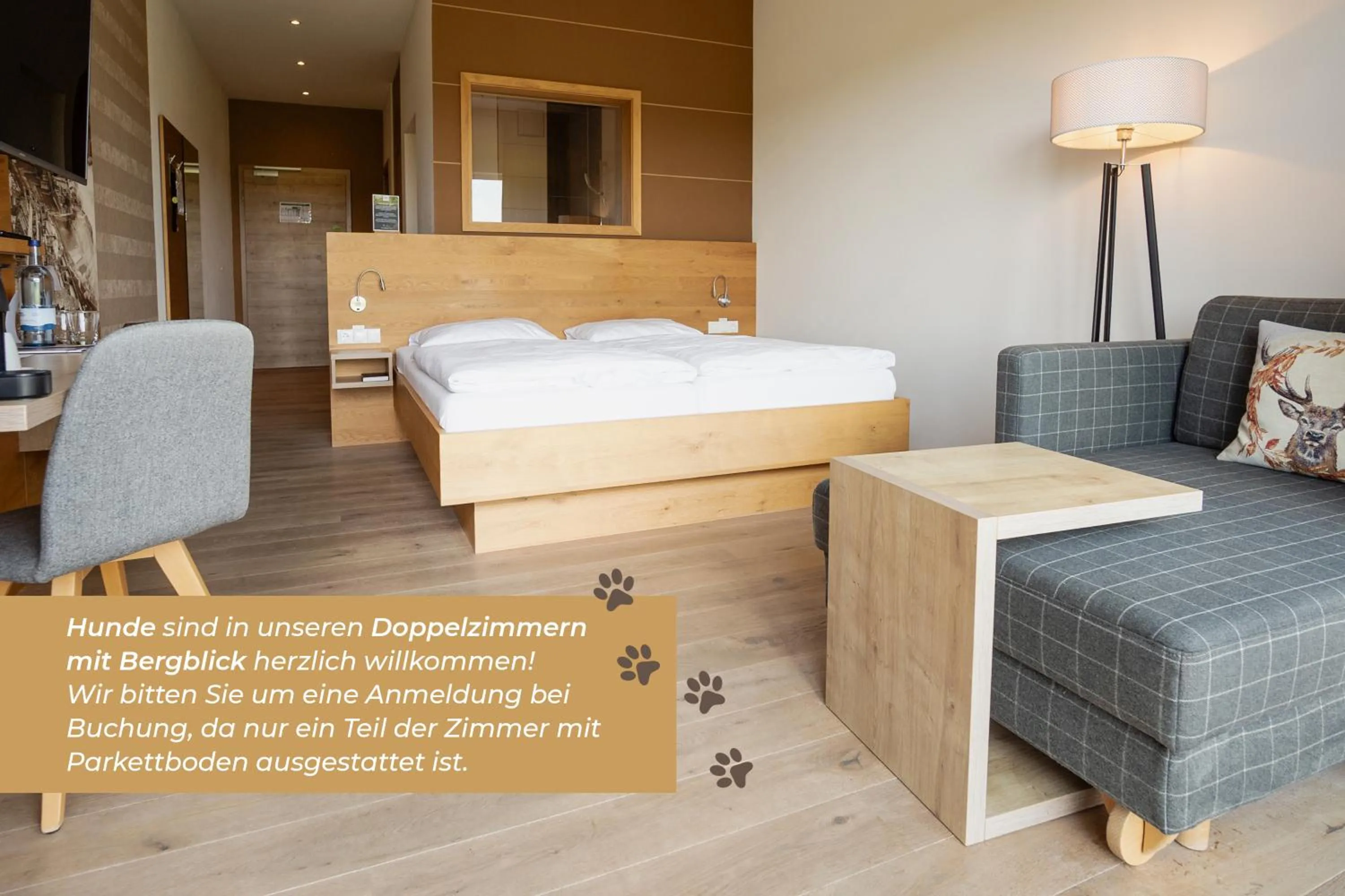 Photo of the whole room, Bed in Das Weitblick Allgäu