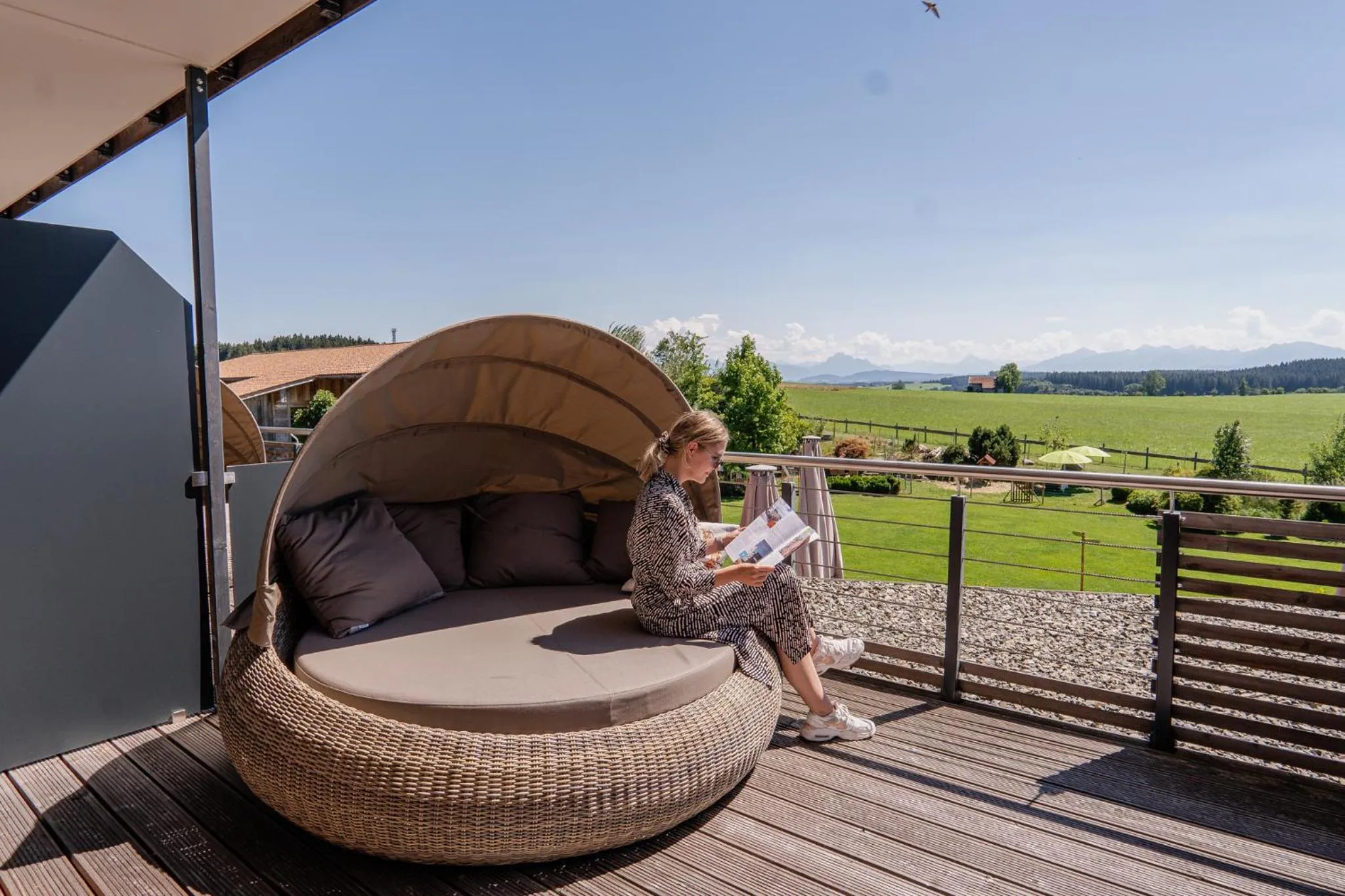 View (from property/room) in Das Weitblick Allgäu