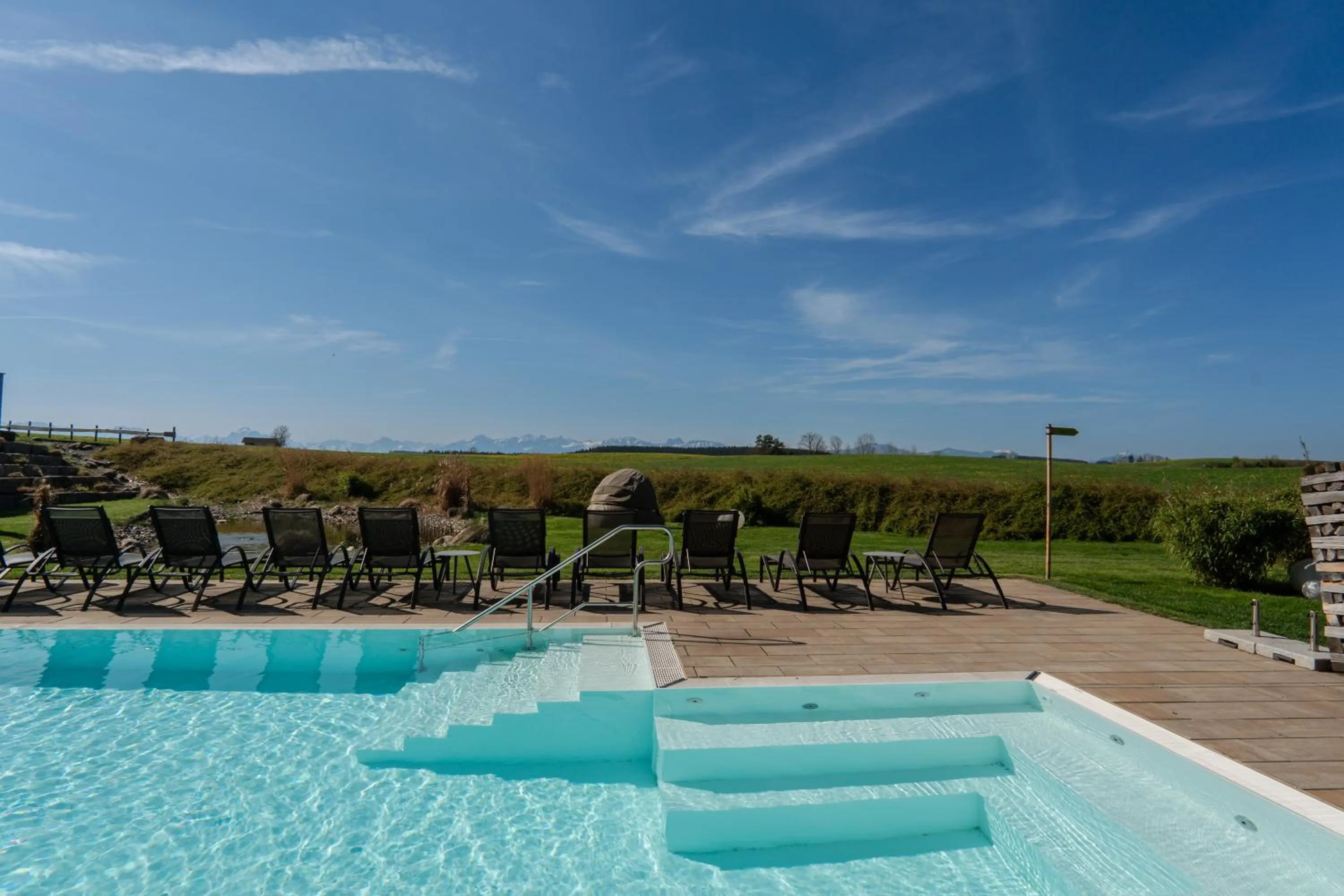 Swimming pool in Das Weitblick Allgäu