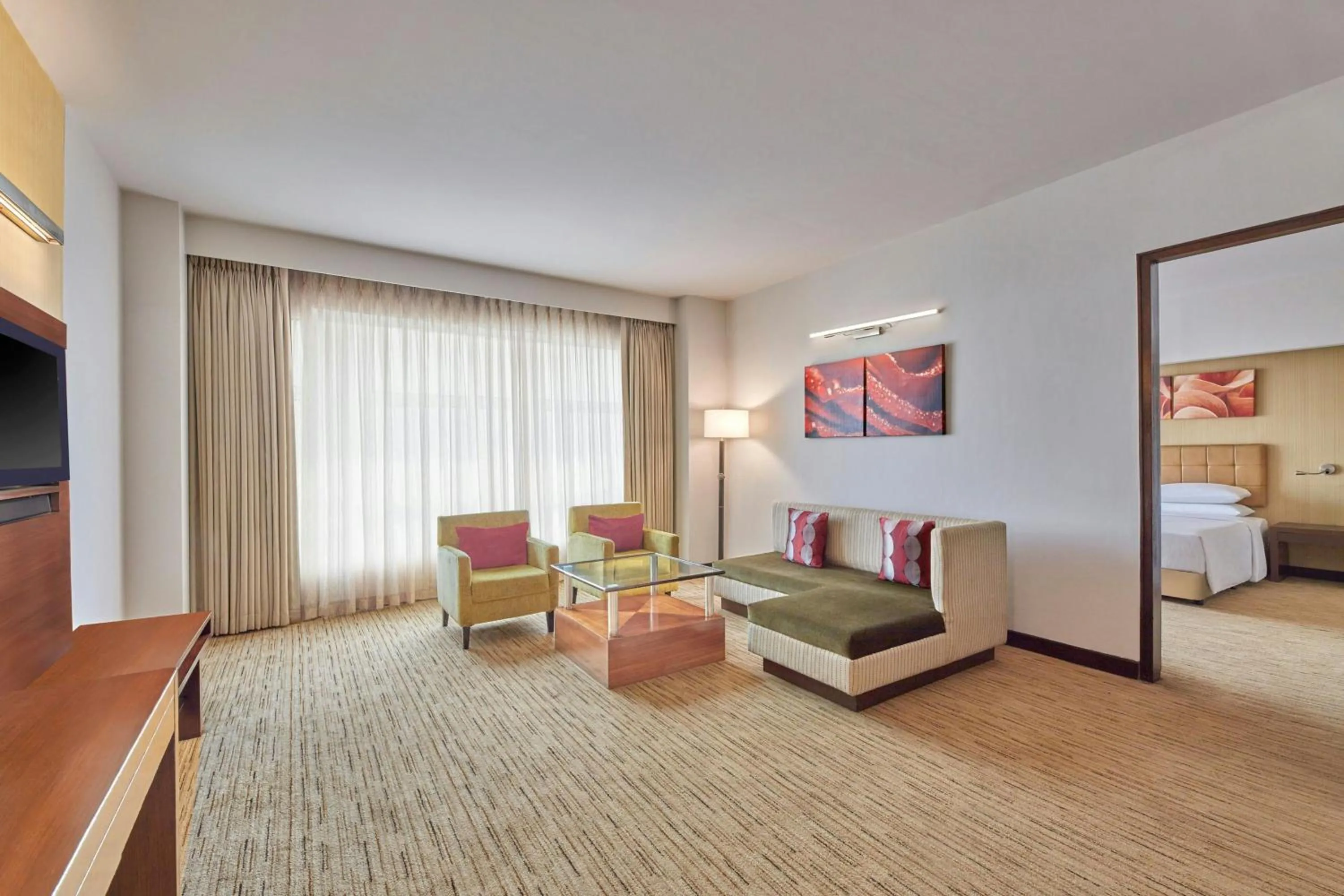 Bedroom, Bed in Four Points by Sheraton Hotel and Serviced Apartments Pune