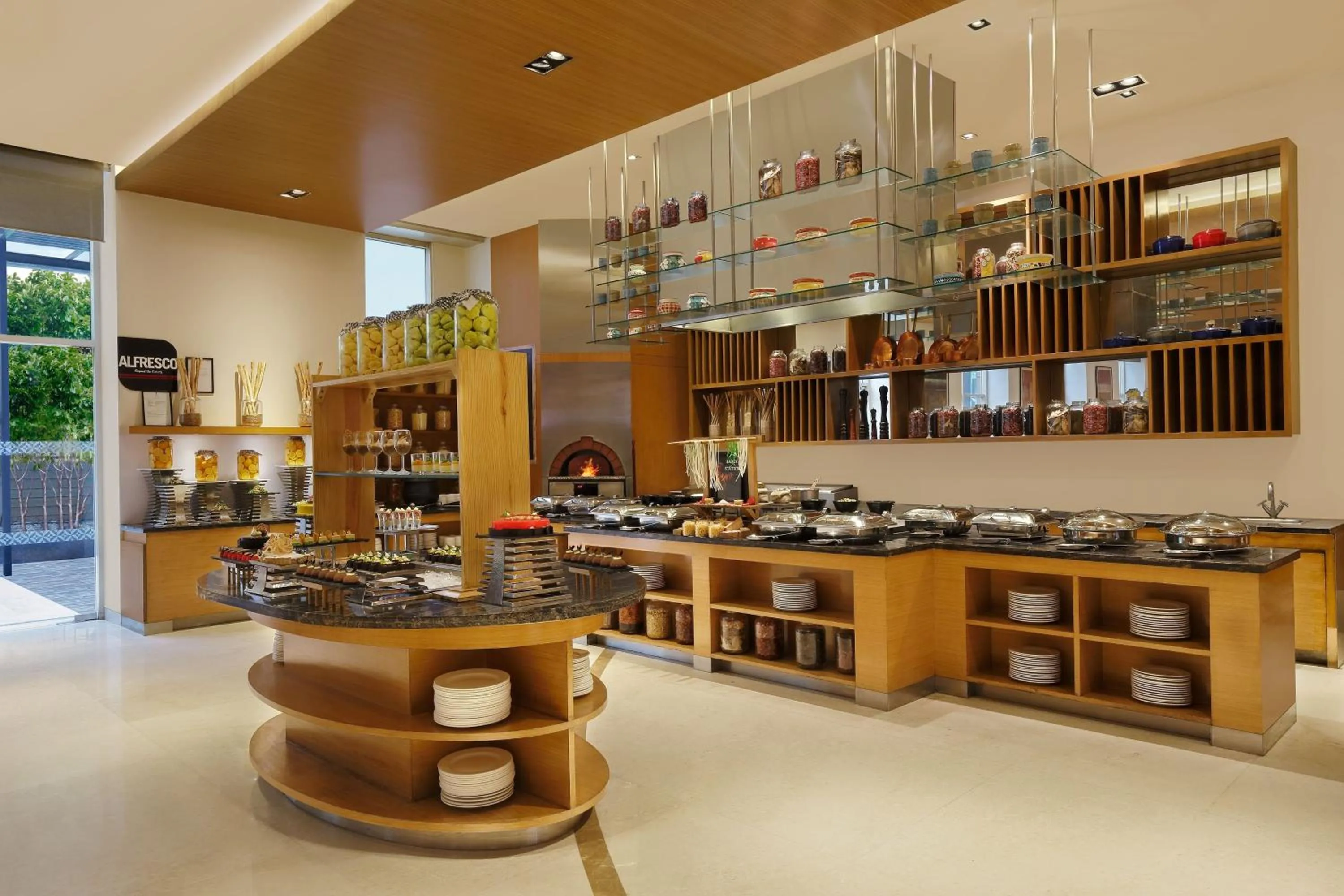 Restaurant/places to eat in Four Points by Sheraton Hotel and Serviced Apartments Pune