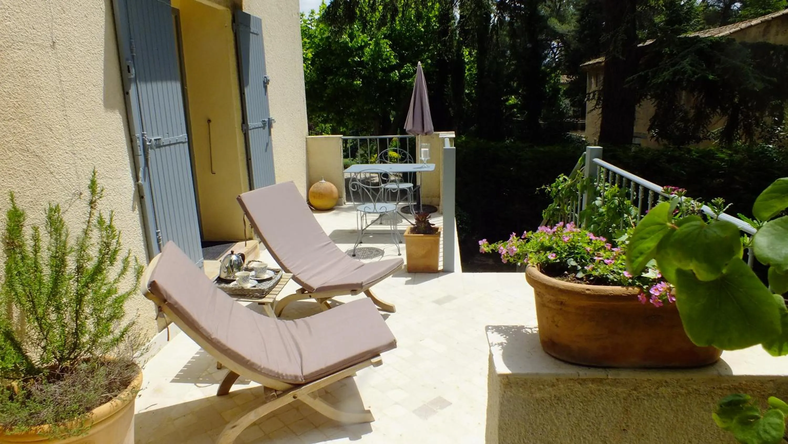 Balcony/Terrace in La Royante
