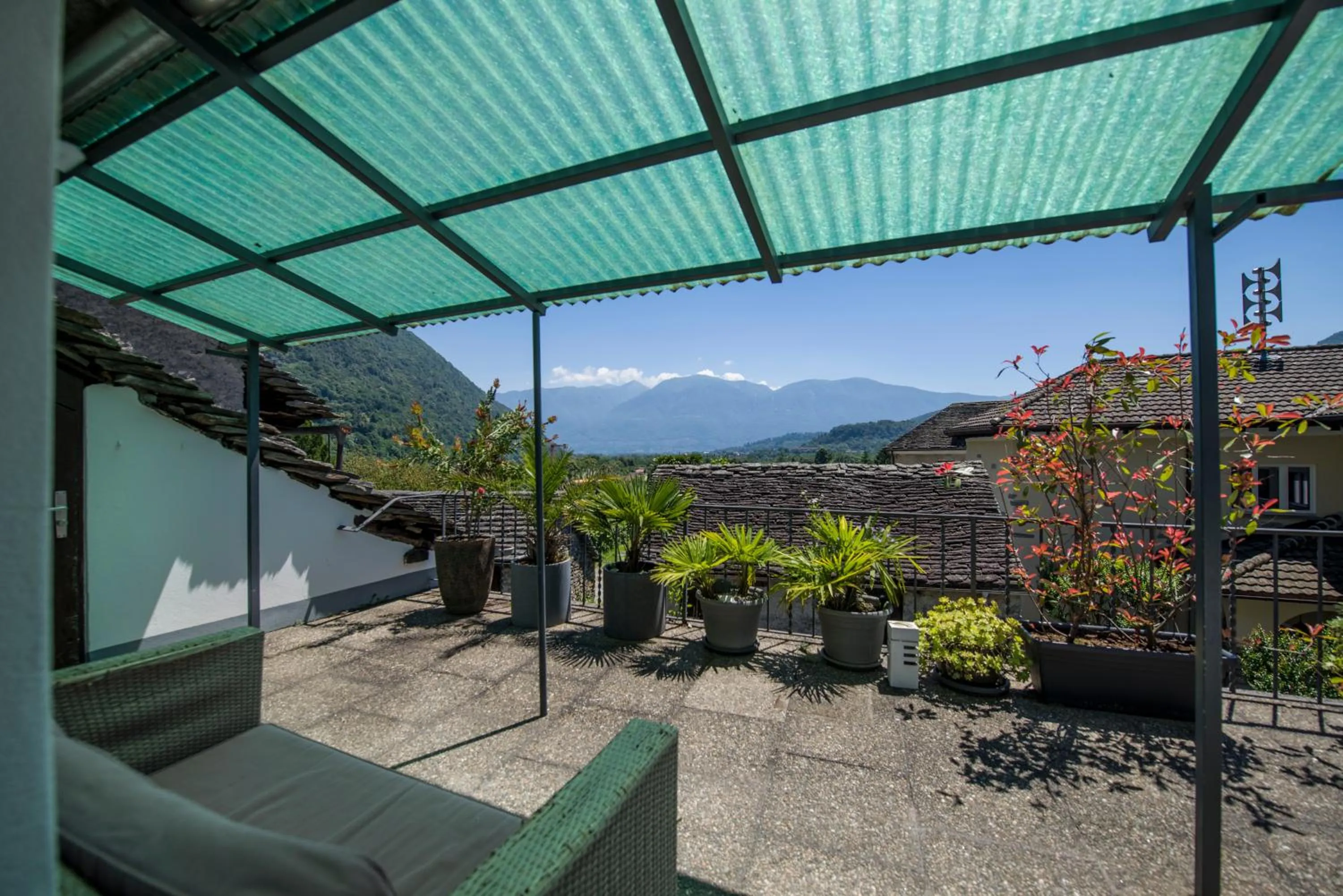 Balcony/Terrace in Alloggi Alla Cantina