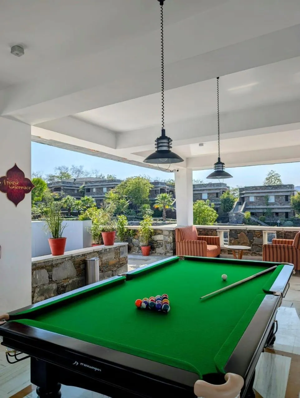 Billiard in Ramada by Wyndham Udaipur Resort and Spa