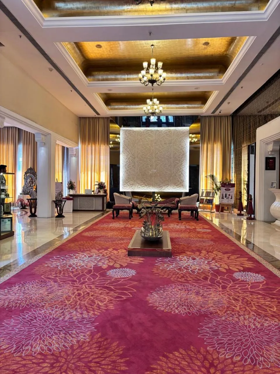 Lobby or reception in Ramada by Wyndham Udaipur Resort and Spa