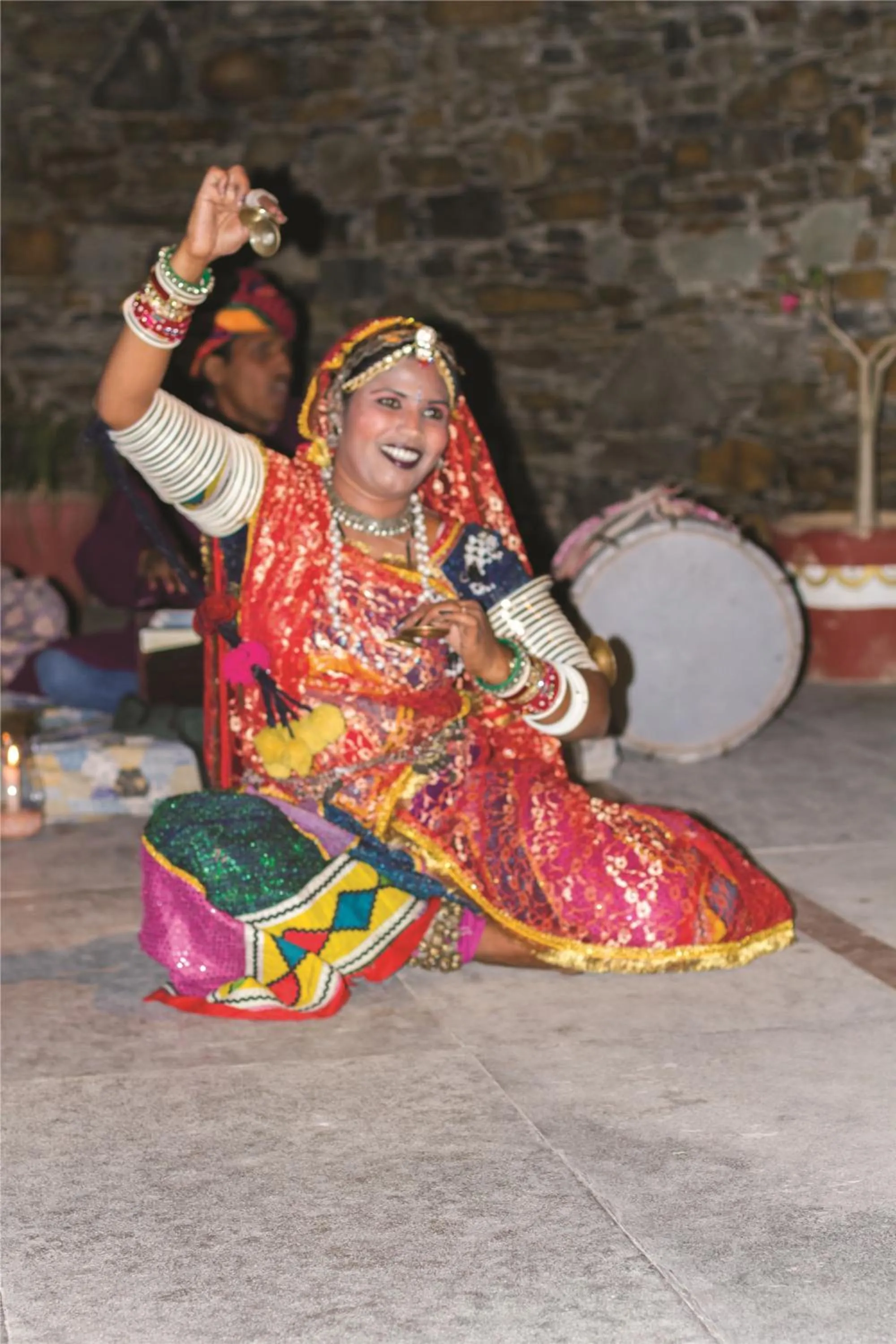 Evening entertainment in Ramada by Wyndham Udaipur Resort and Spa