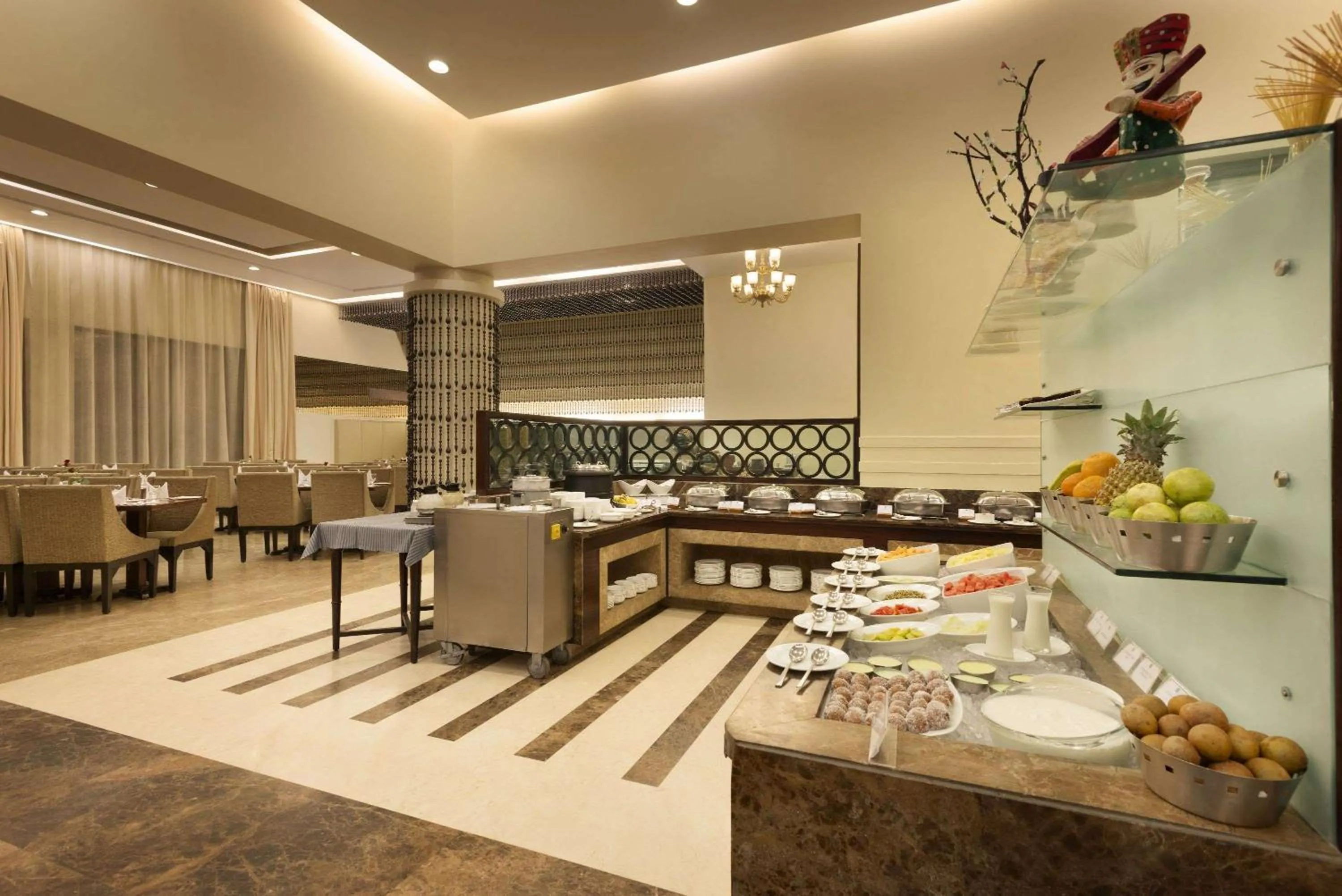 Restaurant/places to eat in Ramada by Wyndham Udaipur Resort and Spa