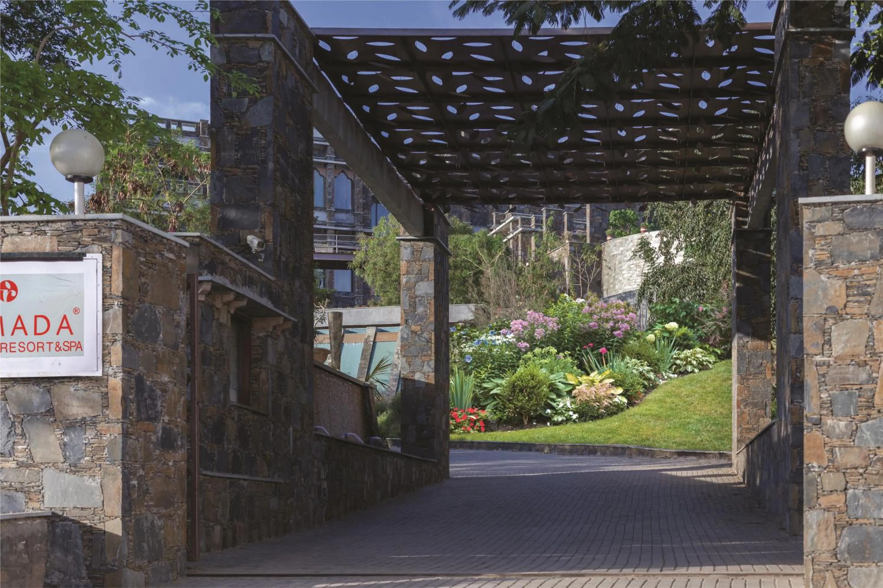 Facade/entrance in Ramada by Wyndham Udaipur Resort and Spa