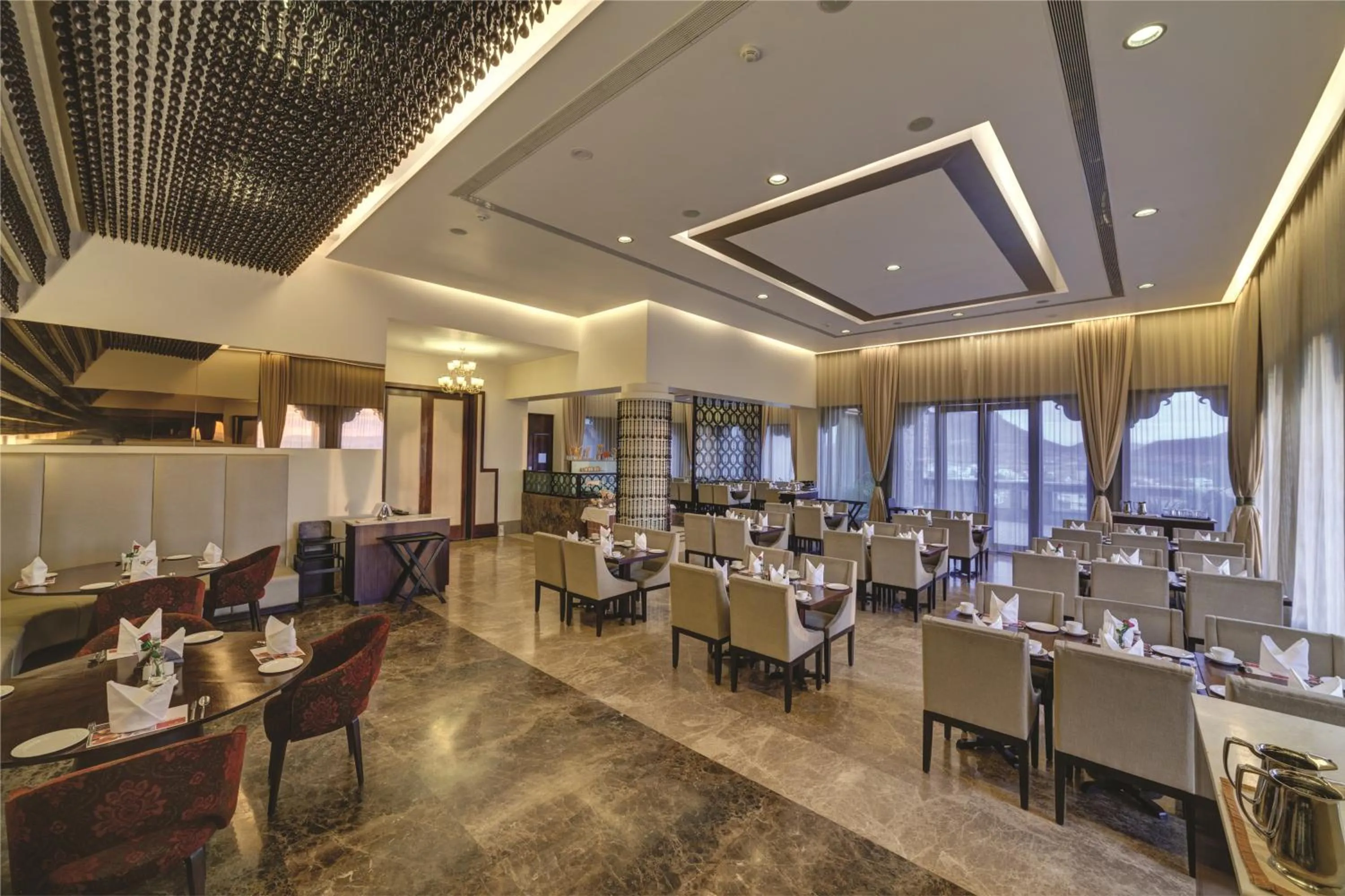 Restaurant/places to eat in Ramada by Wyndham Udaipur Resort and Spa