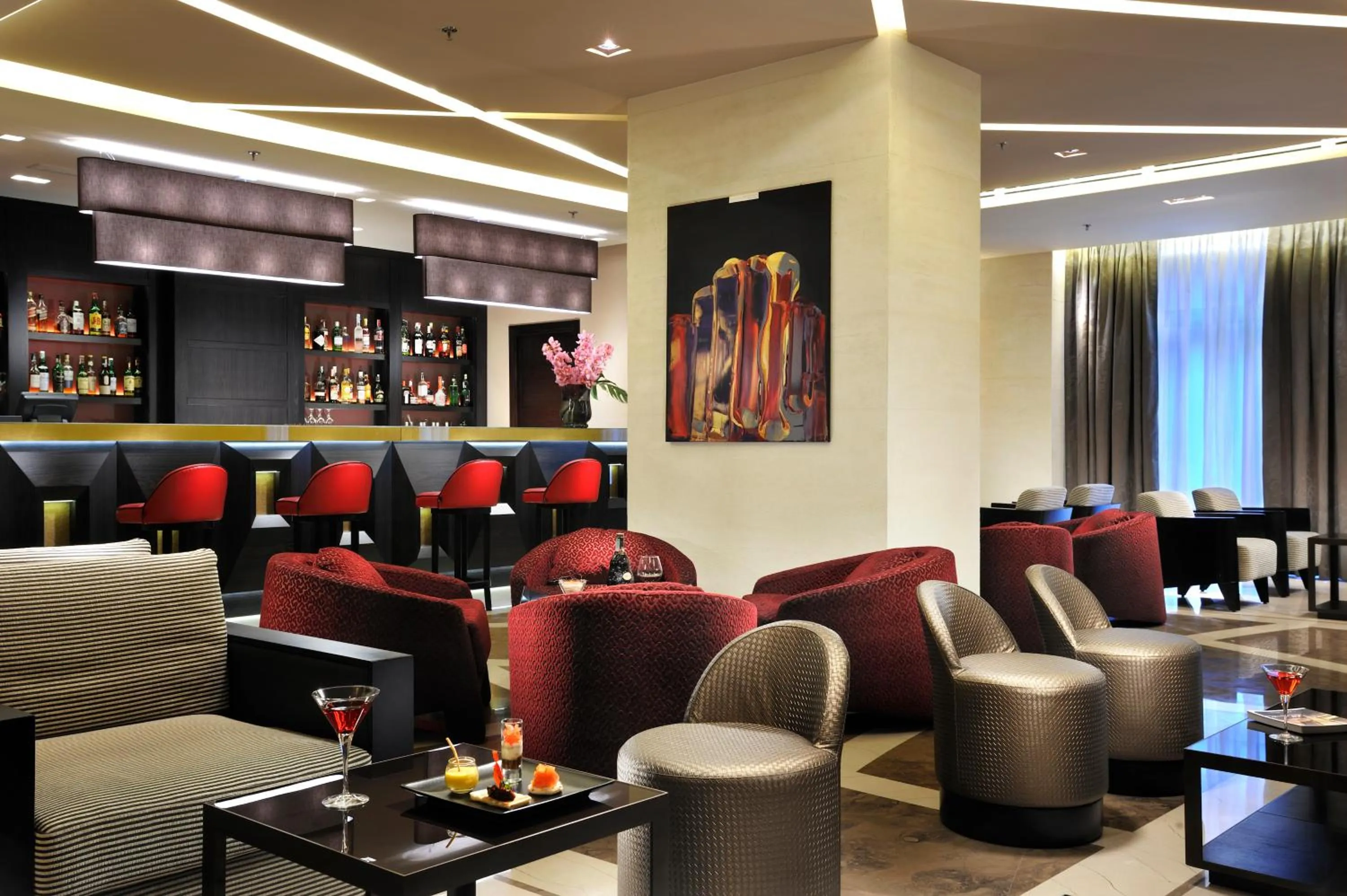 Lounge or bar in Uptown Palace