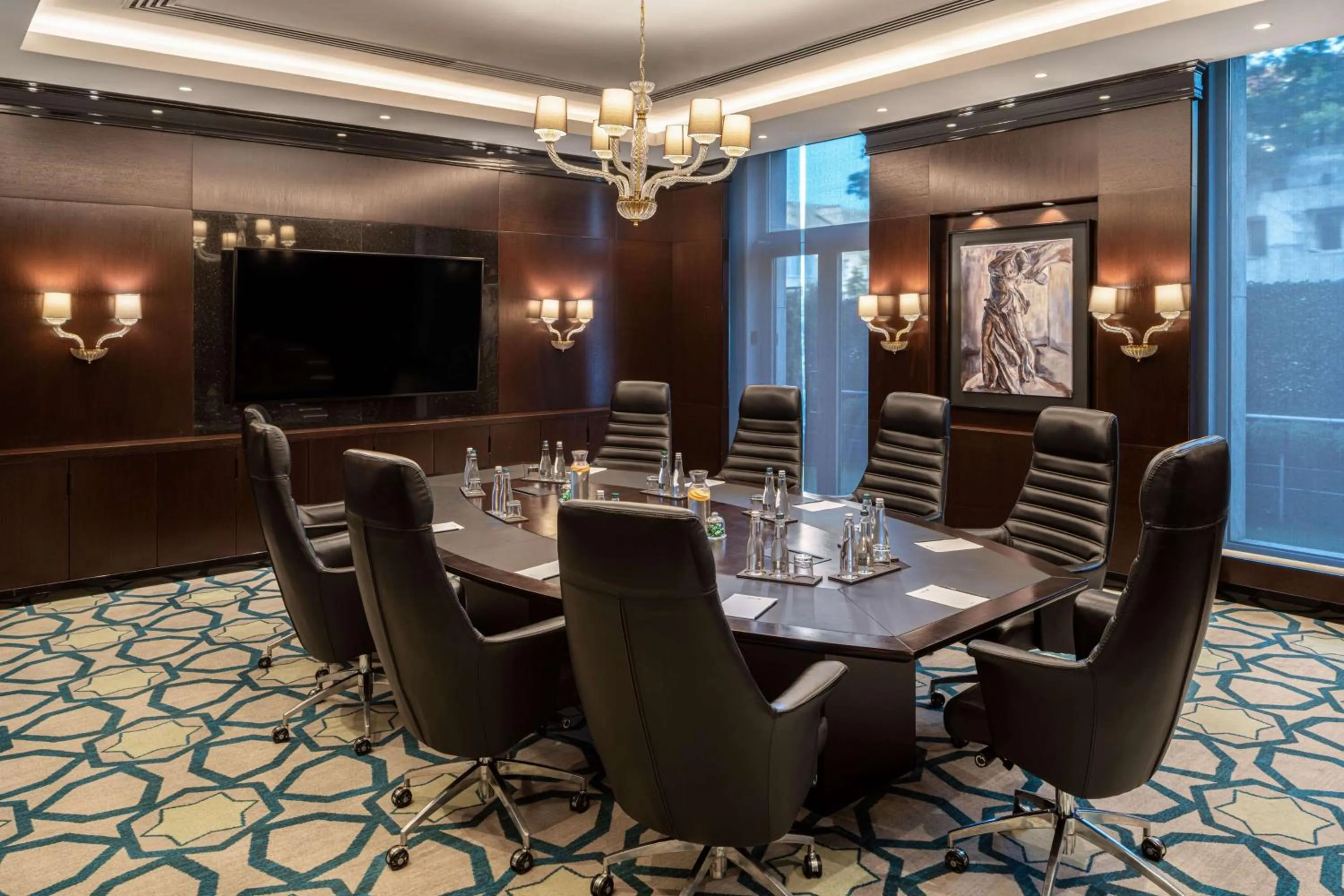 Meeting/conference room in Radisson Blu Leogrand Hotel