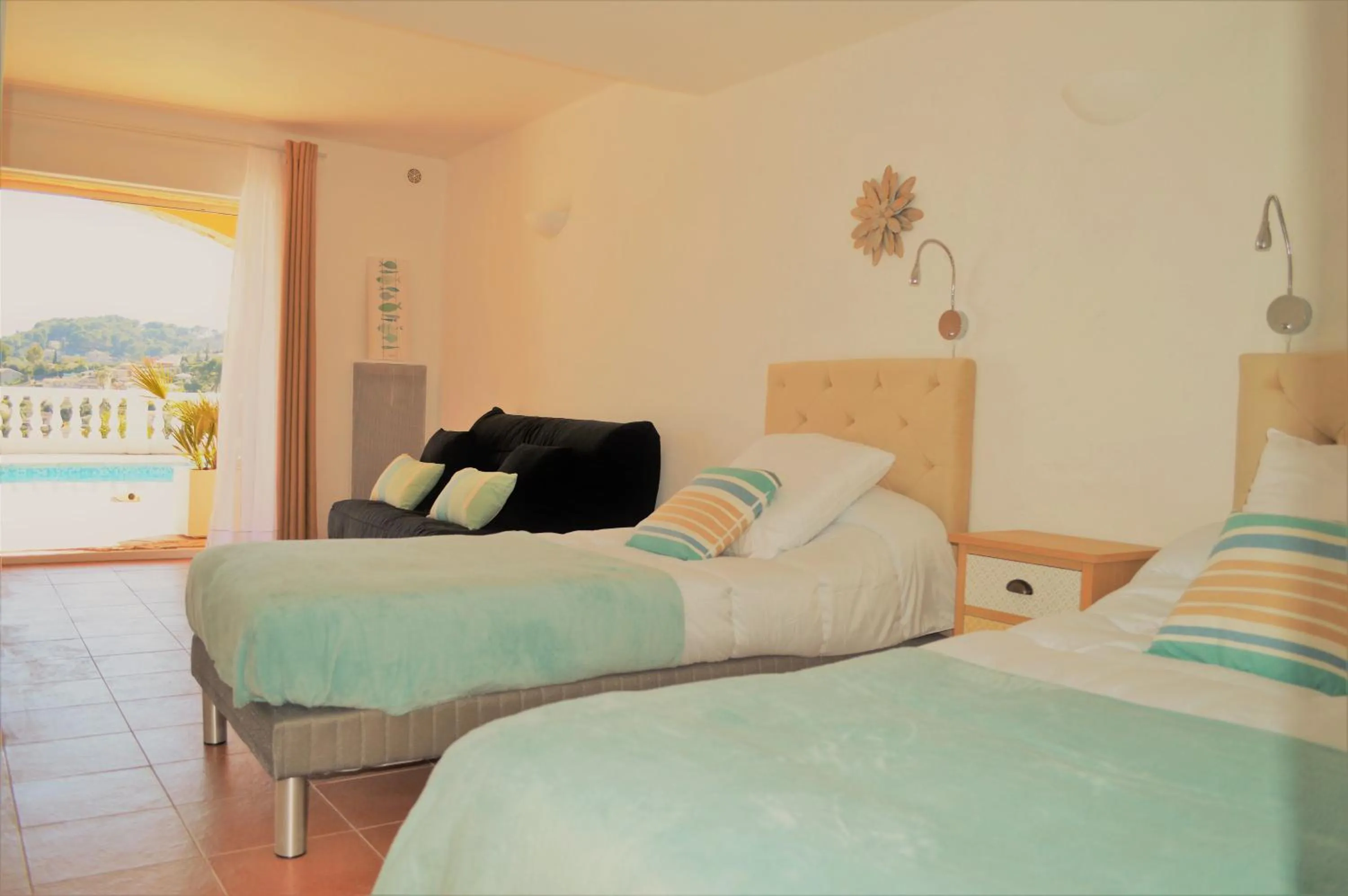 Bed in Villa La Terre Des Lauriers