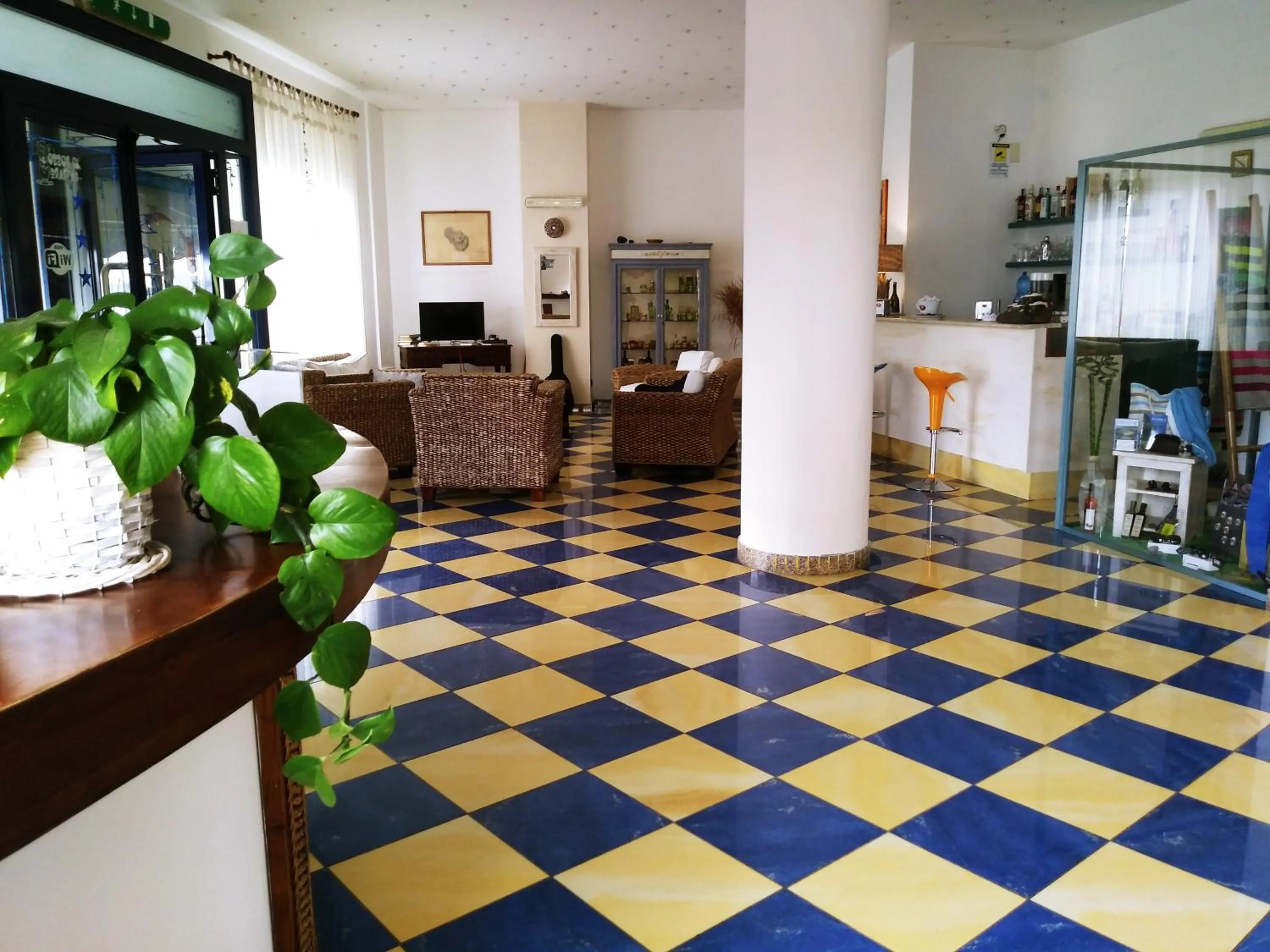 Lobby or reception in Blue Moon Hotel