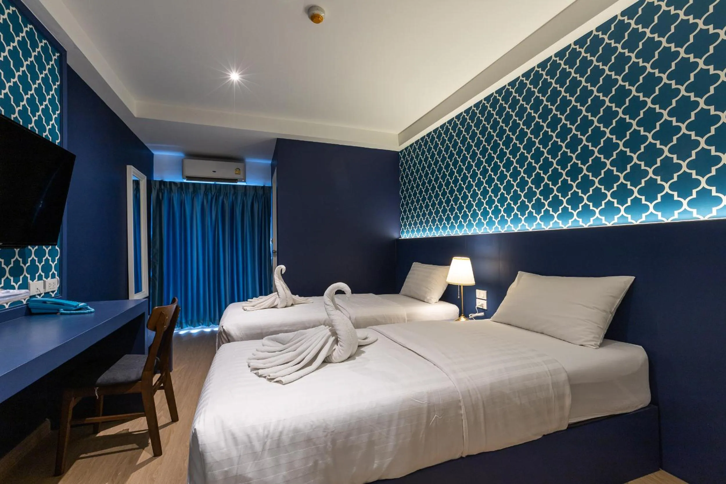 Bedroom, Bed in Siam Star Hotel